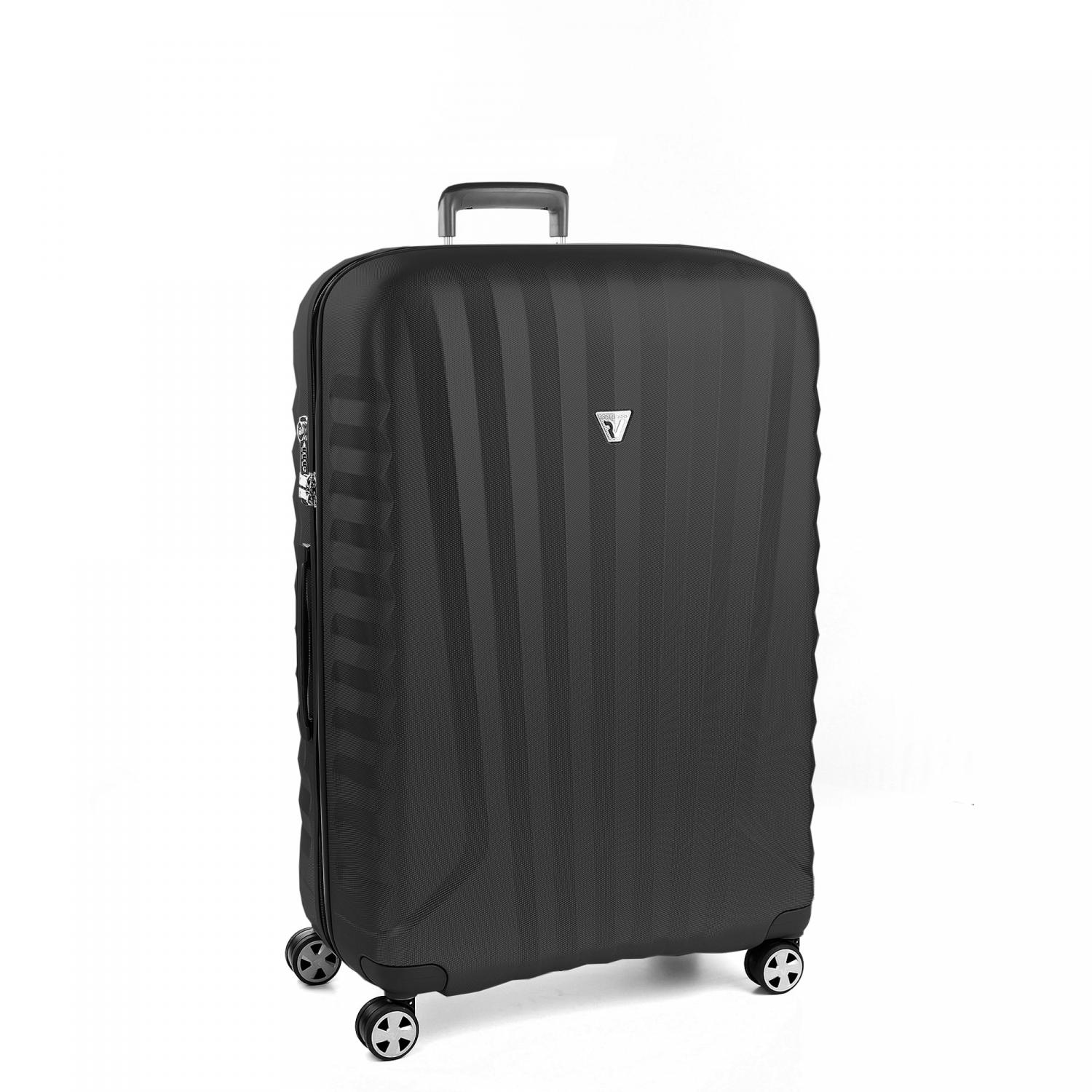 Roncato Uno Premium 2.0 Trolley Grande 86 Cm - Nero/nero