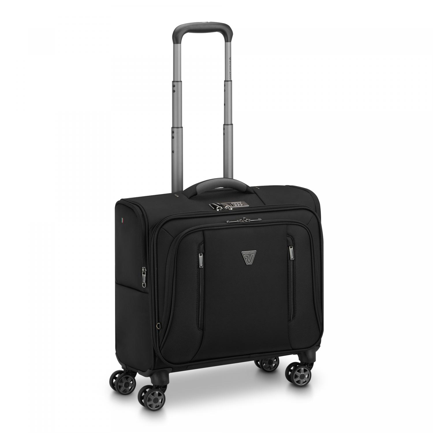 Roncato City 3.0 Pc Trolley Porta Pc 15.6 - 46x44x20 Cm - Nero