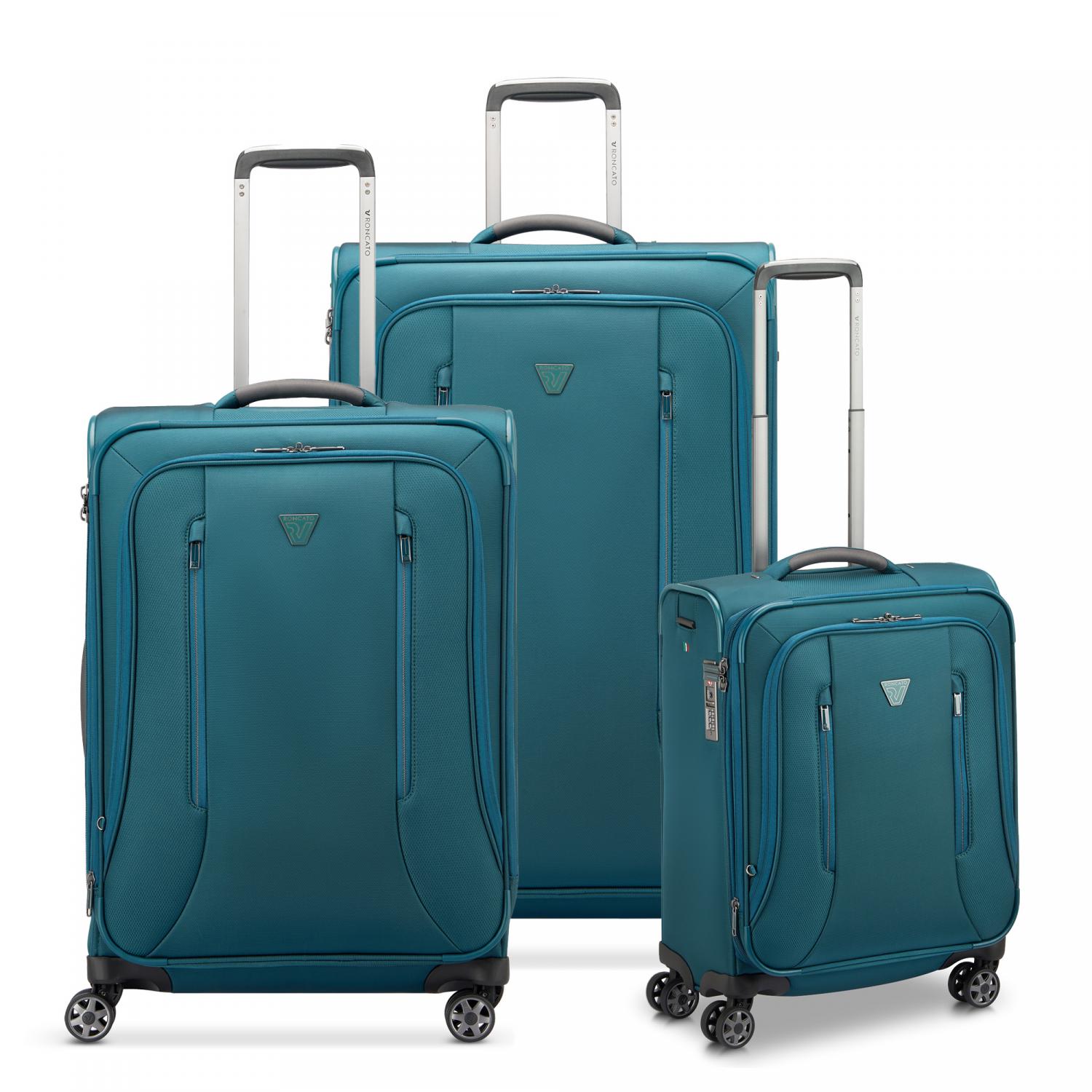 CITY 3.0 SET DE VALISES (Grande, Moyenne, Cabine) - Vert bouteille