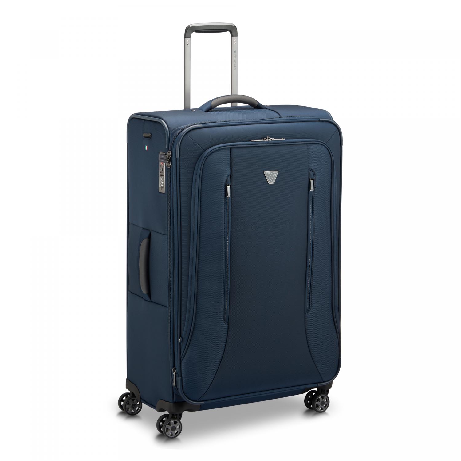Roncato City 3.0 Trolley Grande 77 Cm Espandibile - Blu Notte