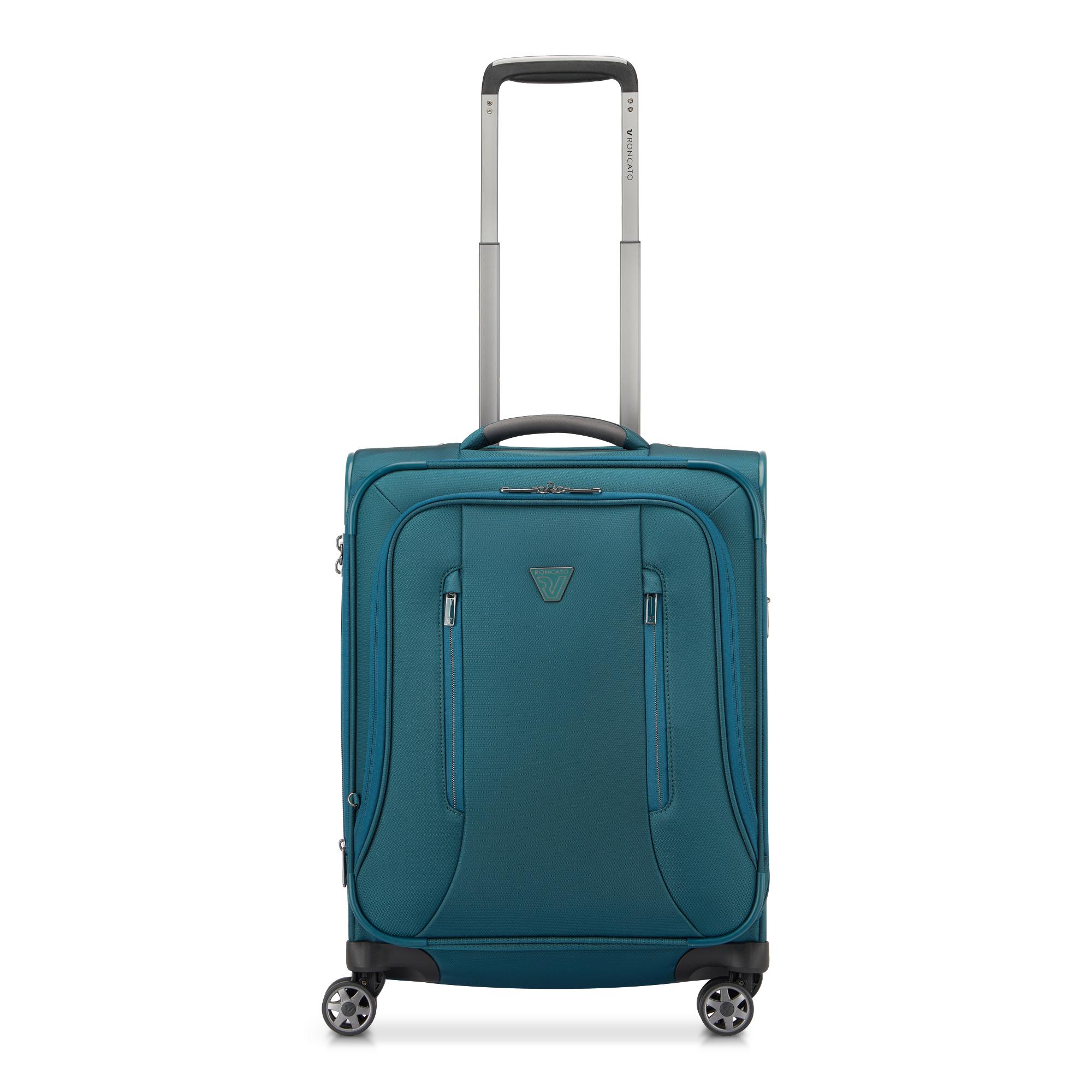 CITY 3.0 Valise cabine 55x40x20/25 cm Extensible - Vert bouteille
