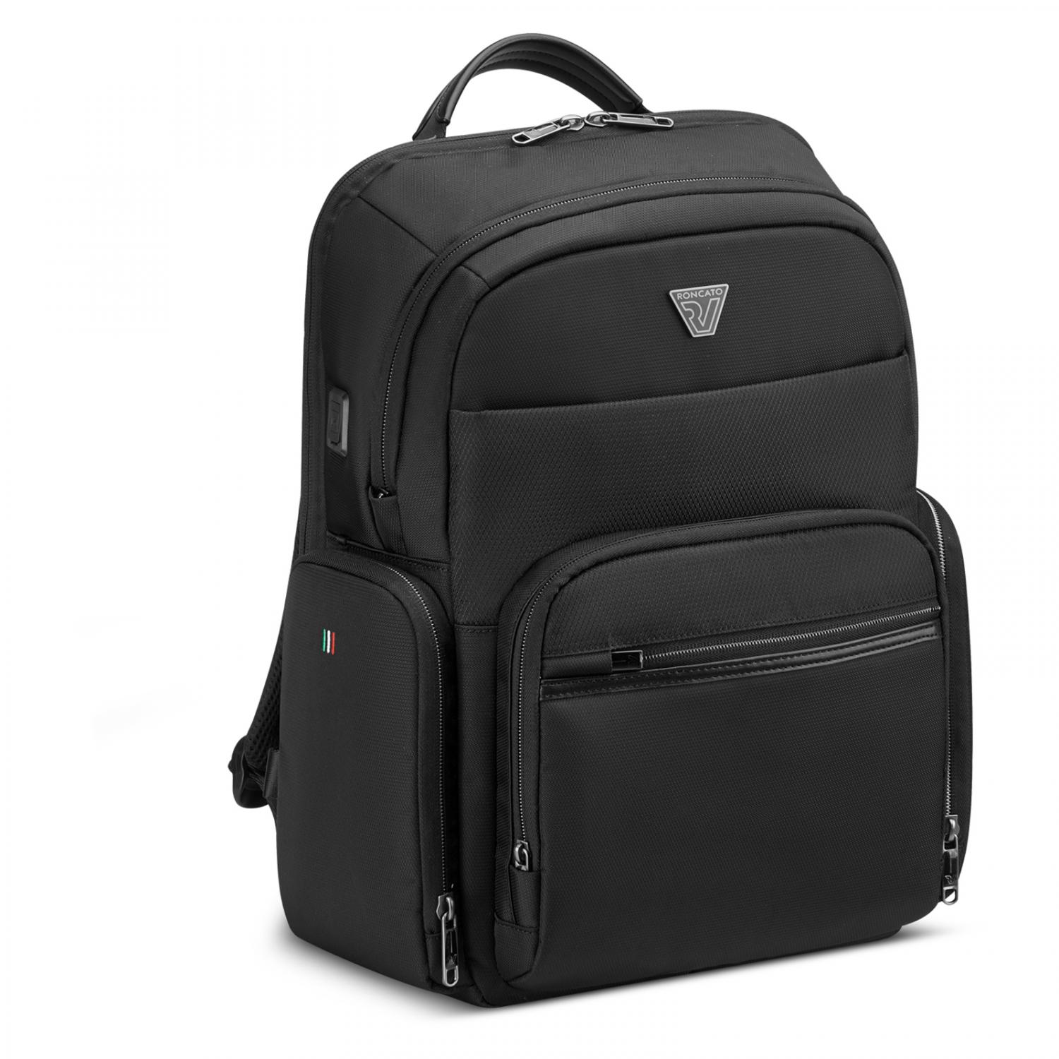 CITY 3.0 Zaino da lavoro porta PC 15.6 -  40x33x18 cm - Nero