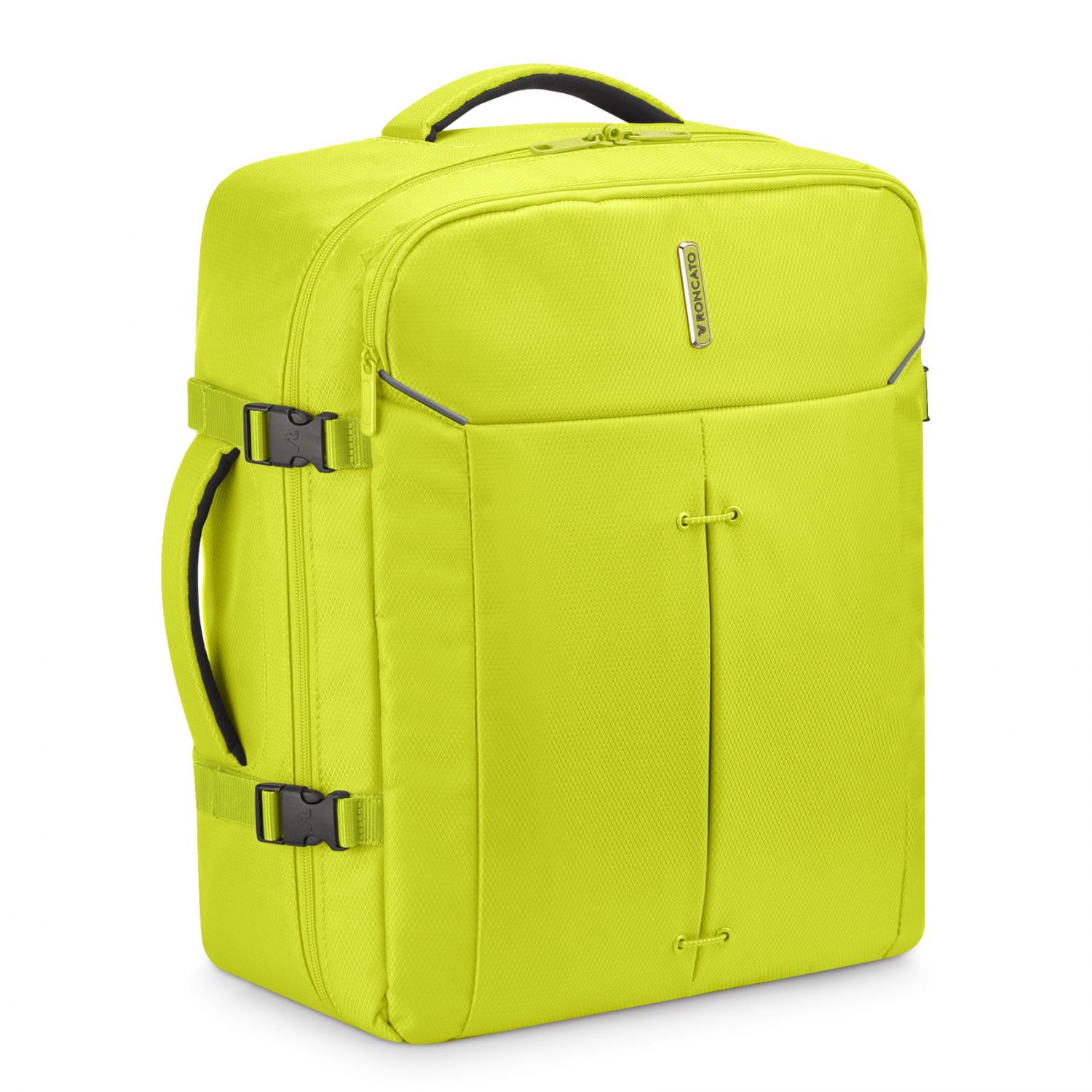 Roncato Ironik 2.0 Zaino Da Viaggio 55x40x20 Cm - Cyber Lime