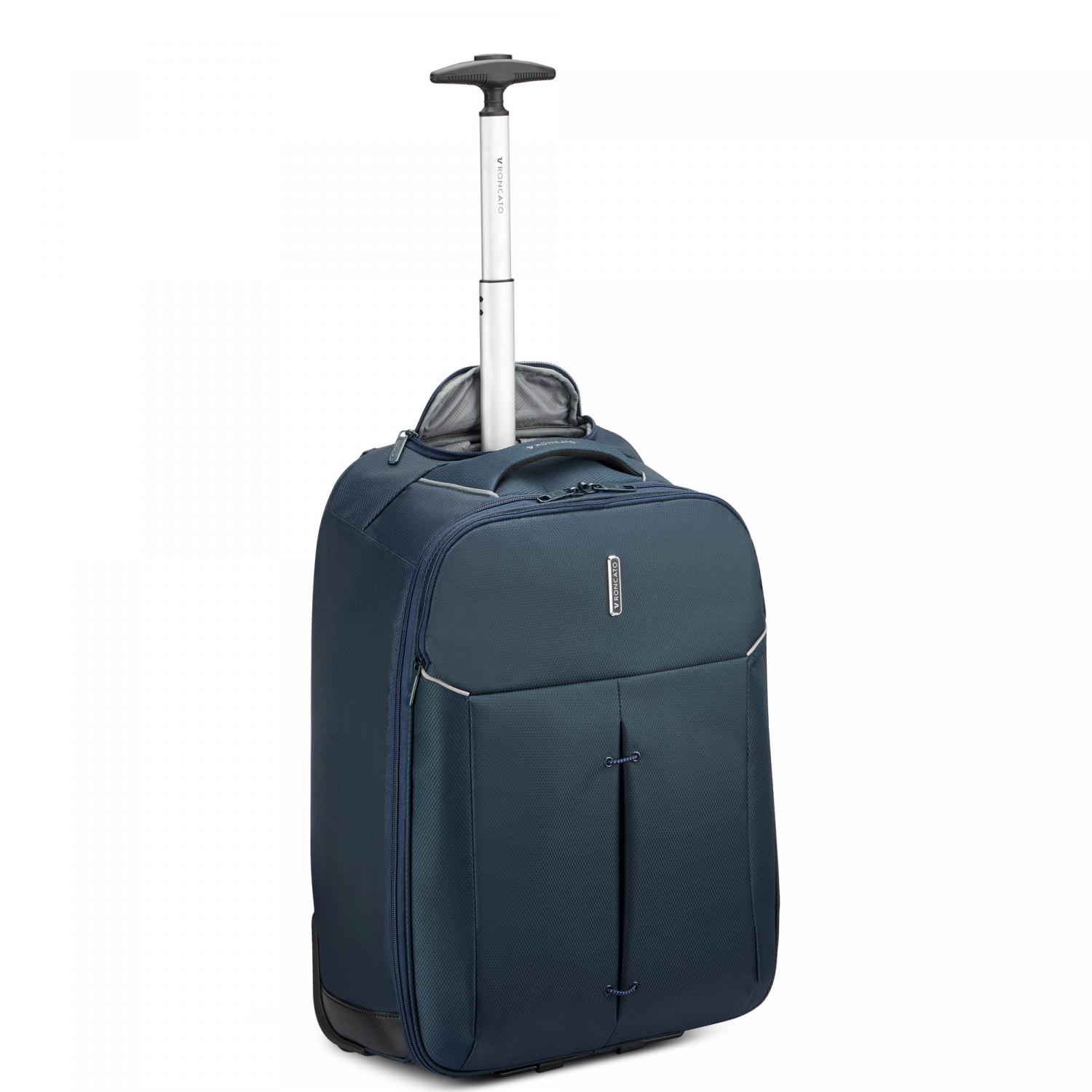 IRONIK 2.0 Sac à dos à roulettes 55x40x20 cm - Bleu nuit