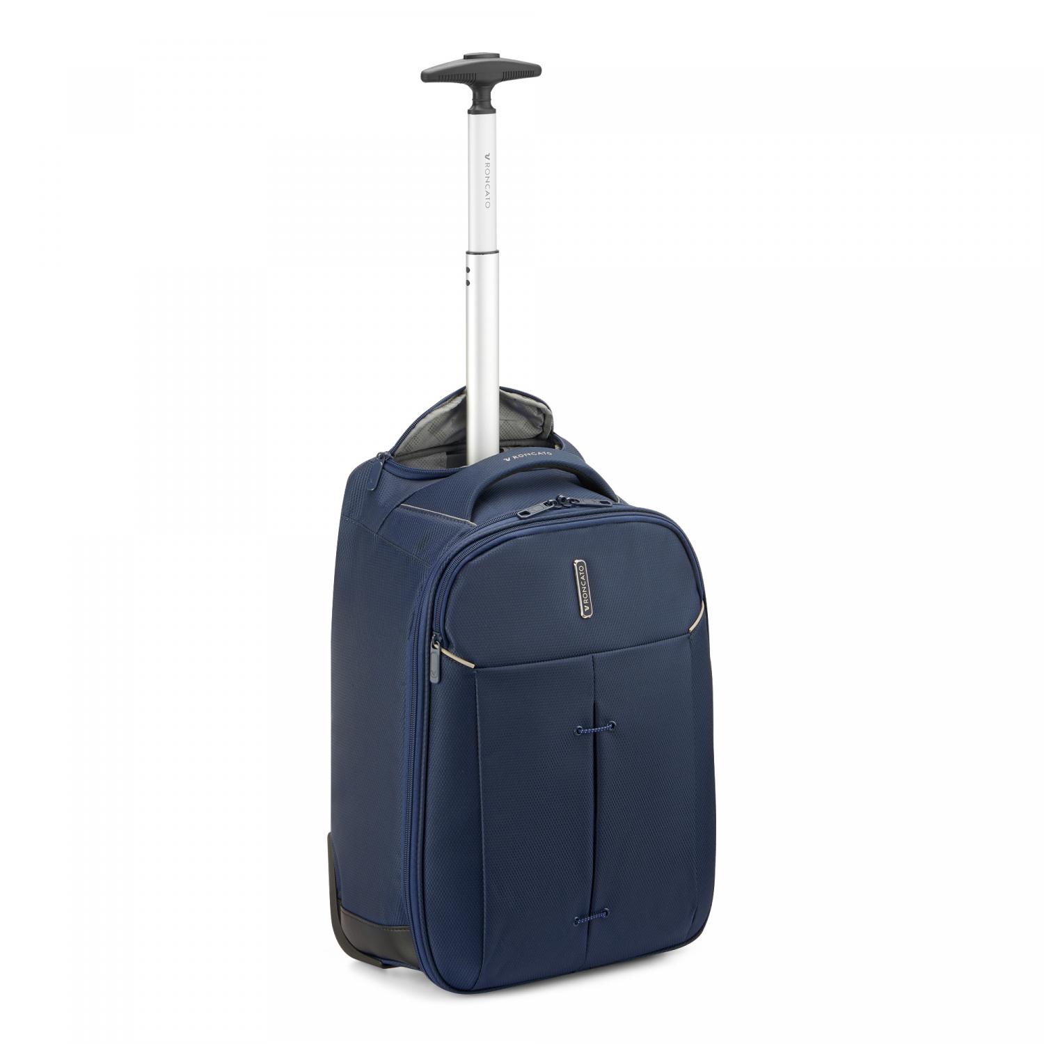Roncato Ironik 2.0 Zaino Trolley 48x32x20 Cm - Blu Notte
