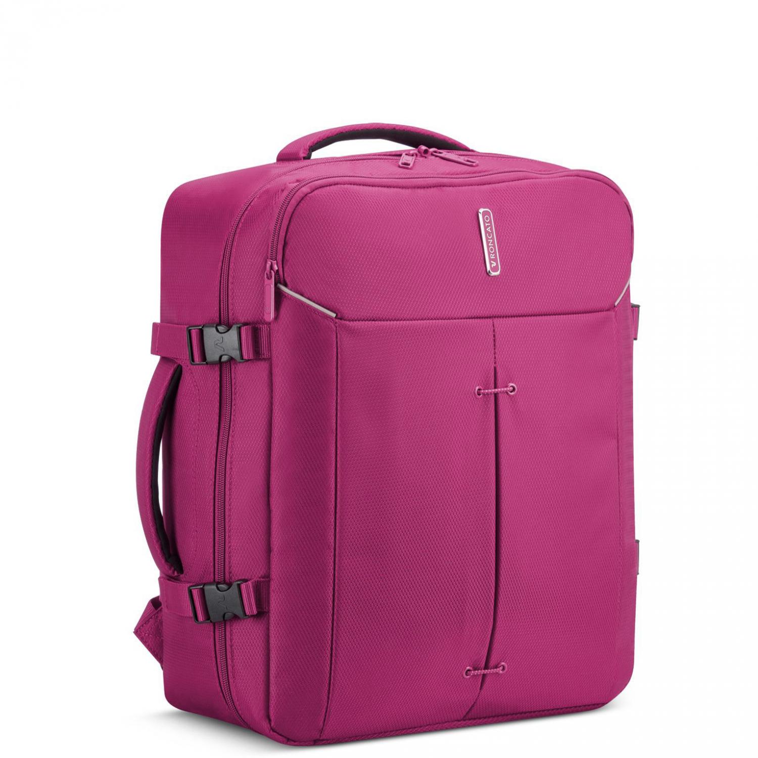 Roncato Ironik 2.0 Easyjet Zaino Da Viaggio 45x36x20 Cm - Magenta