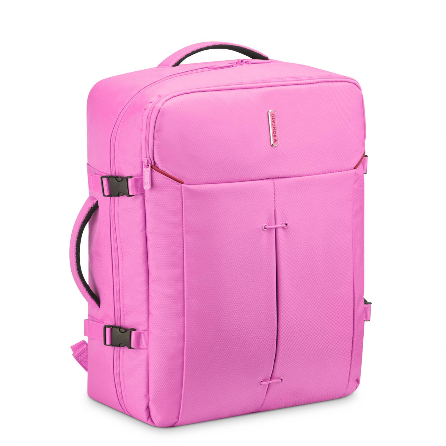 Roncato Ironik 2.0 Easyjet Zaino Da Viaggio 45x36x20 Cm - Rosa