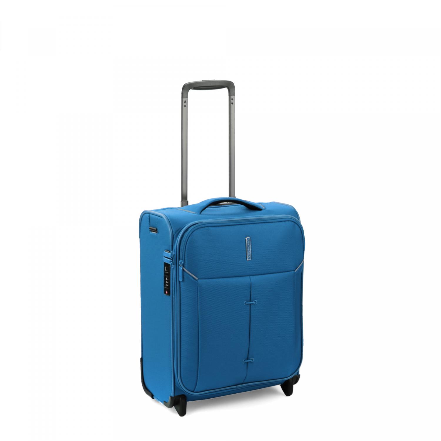 Roncato Ironik 2.0 Easyjet Trolley Bagaglio A Mano 45x36x20 Cm - Denim