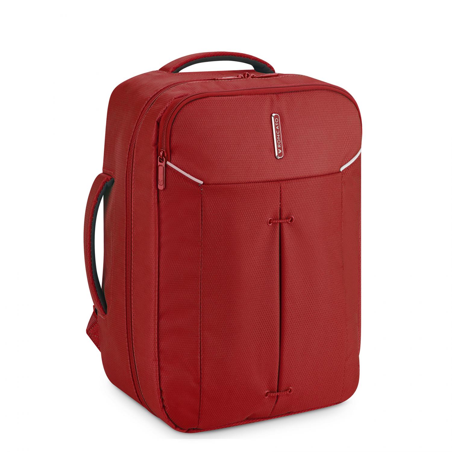 Roncato Ironik 2.0 Vueling Zaino Da Viaggio Porta Pc 15.6 - 40x20x30 Cm - Rosso
