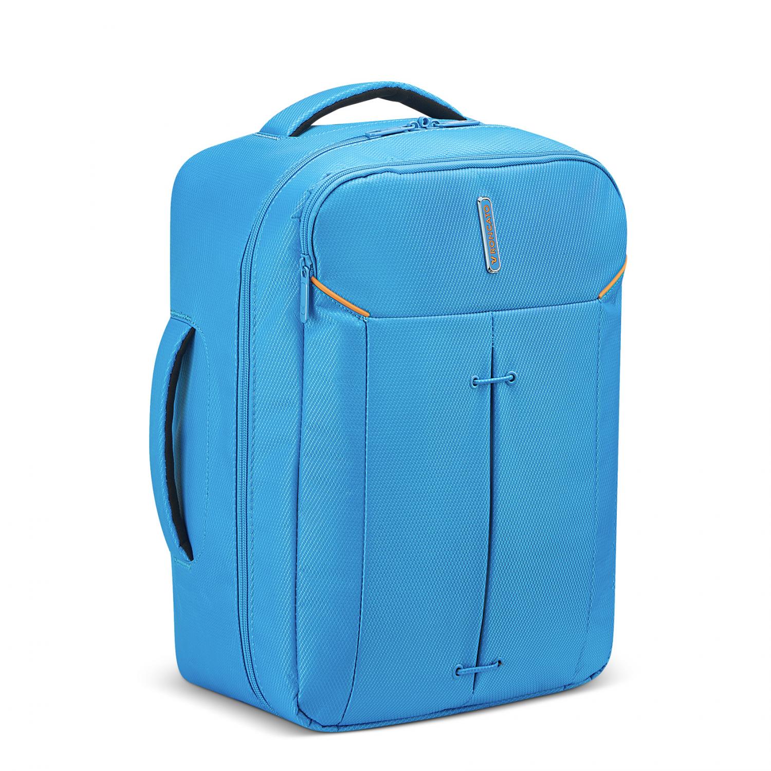 Roncato Ironik 2.0 Vueling Zaino Da Viaggio Porta Pc 15.6 - 40x20x30 Cm - Azzurro