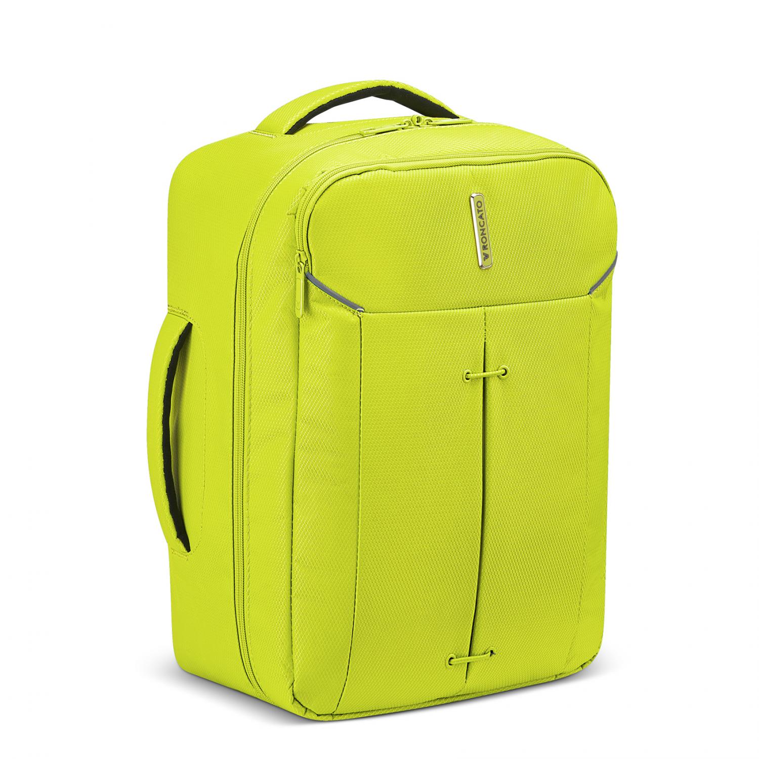 Roncato Ironik 2.0 Vueling Zaino Da Viaggio Porta Pc 15.6 - 40x20x30 Cm - Cyber Lime