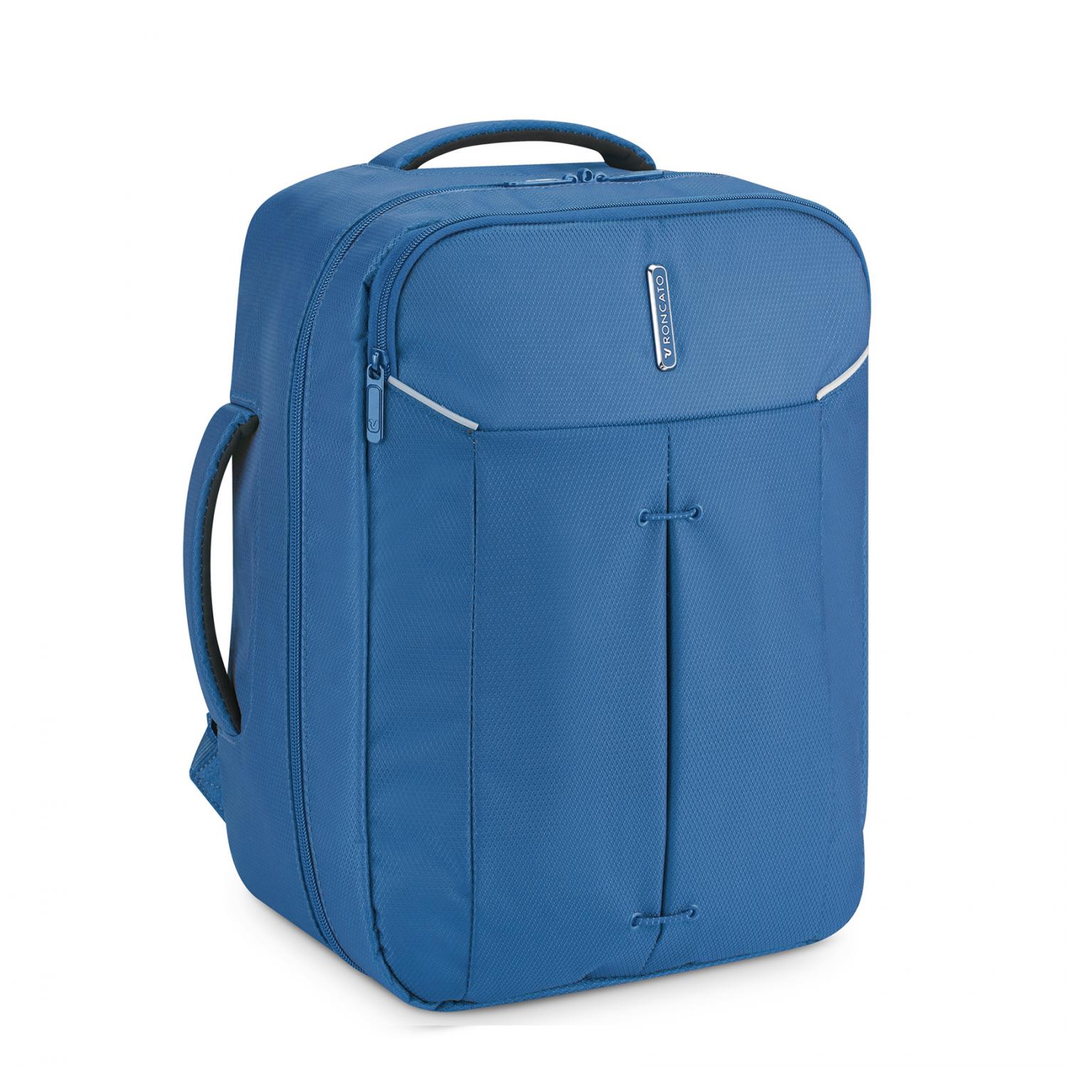 Roncato Ironik 2.0 Vueling Zaino Da Viaggio Porta Pc 15.6 - 40x20x30 Cm - Denim