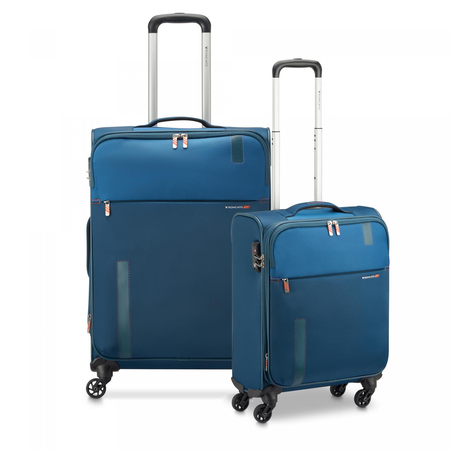 SPEED SET DE VALISES (Moyenne, Cabine) - Bleu