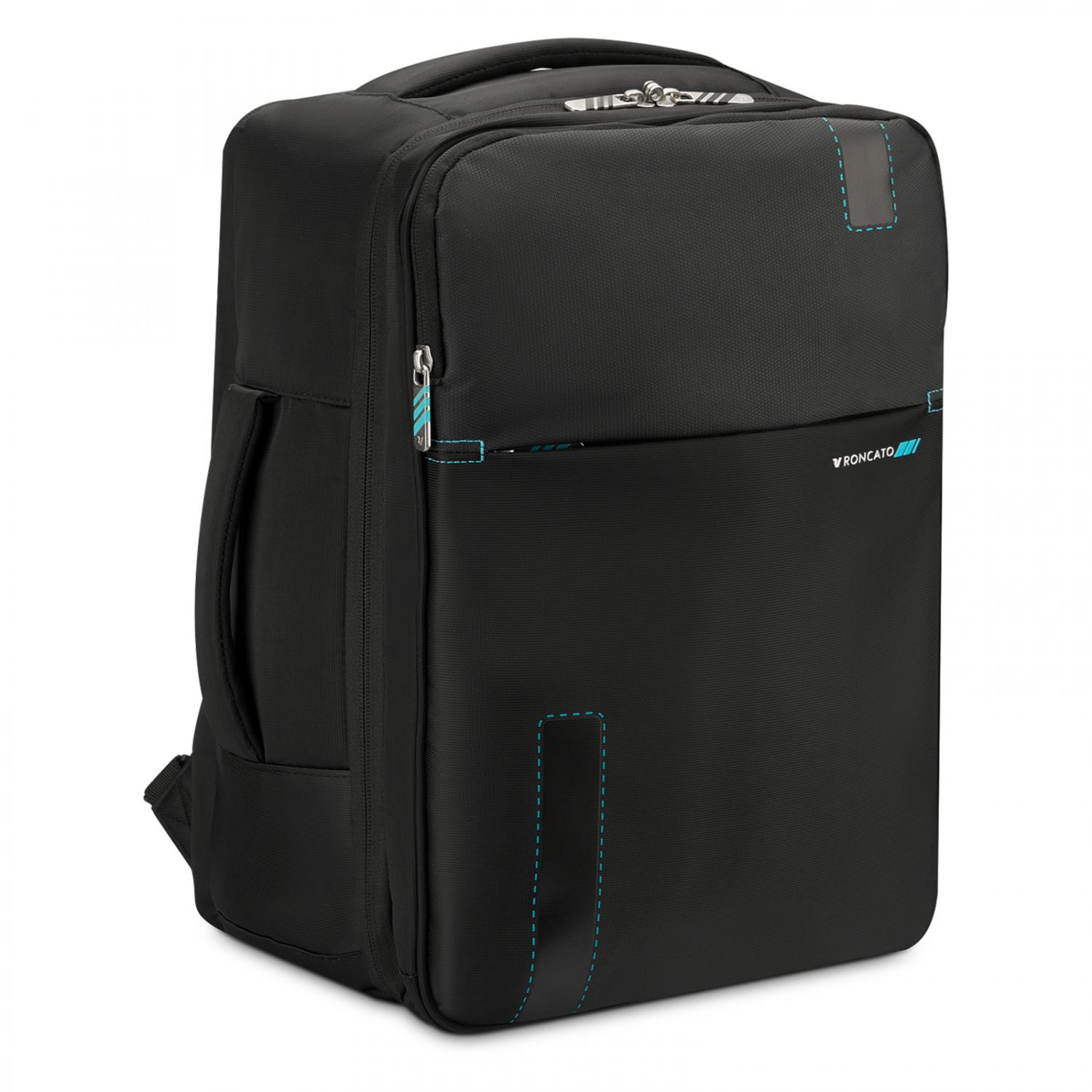 SPEED Ryanair Travel backpack 40x25x20 cm - Black/Sapphire