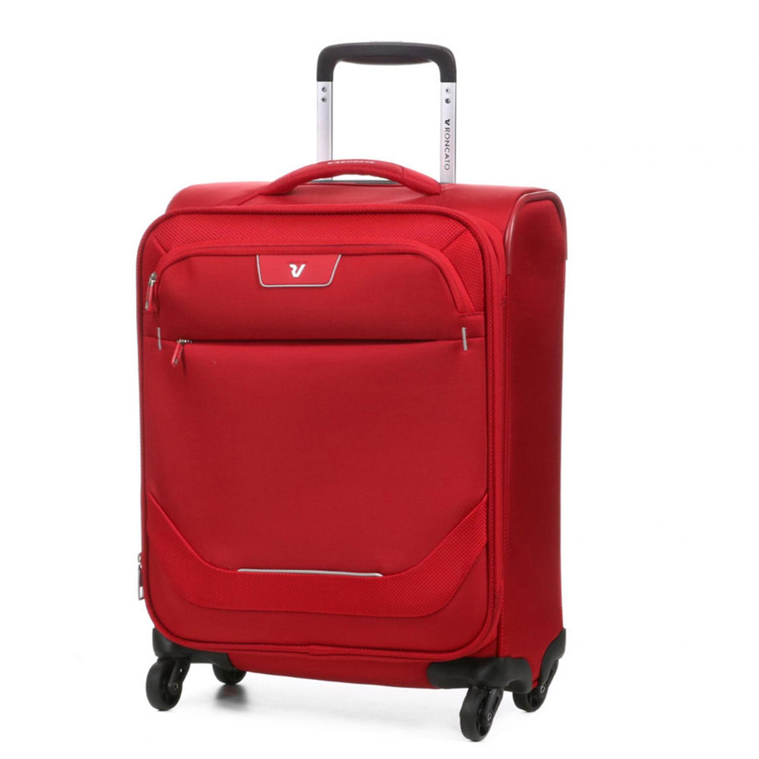 JOY Valise cabine 2 roues 55x40x20/23 cm Extensible - Rouge