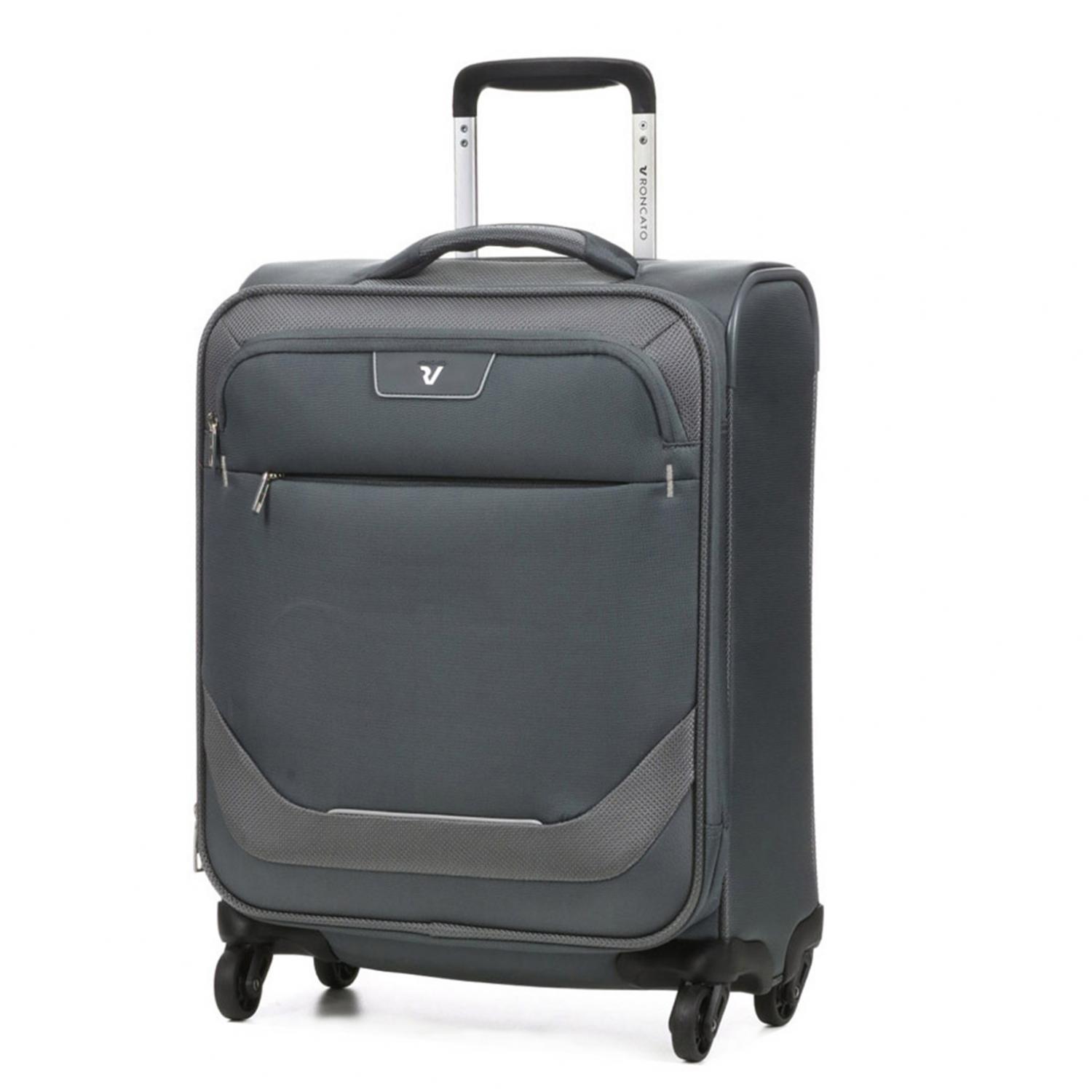 JOY Valise cabine 2 roues 55x40x20/23 cm Extensible - Anthracite
