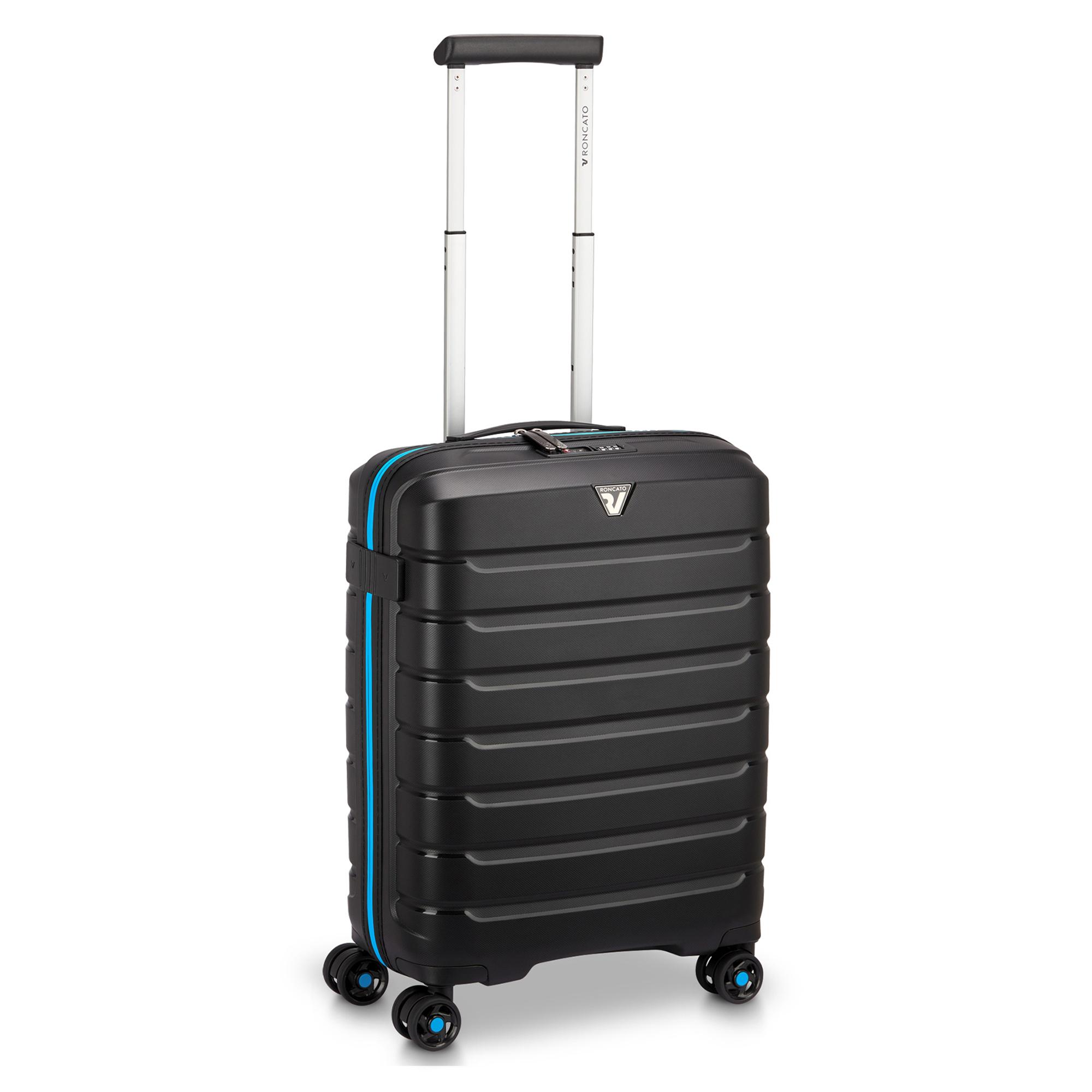 B-FLYING NEON Valise cabine 55x40x20 cm - Noir
