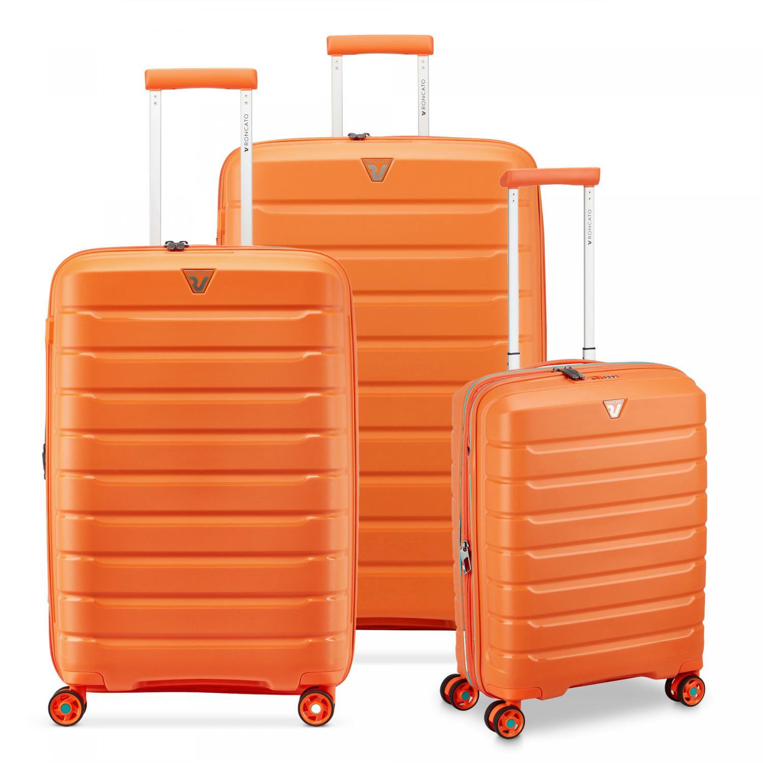 Roncato B-flying Set Valigie (grande, Medio, Cabina) - Arancio