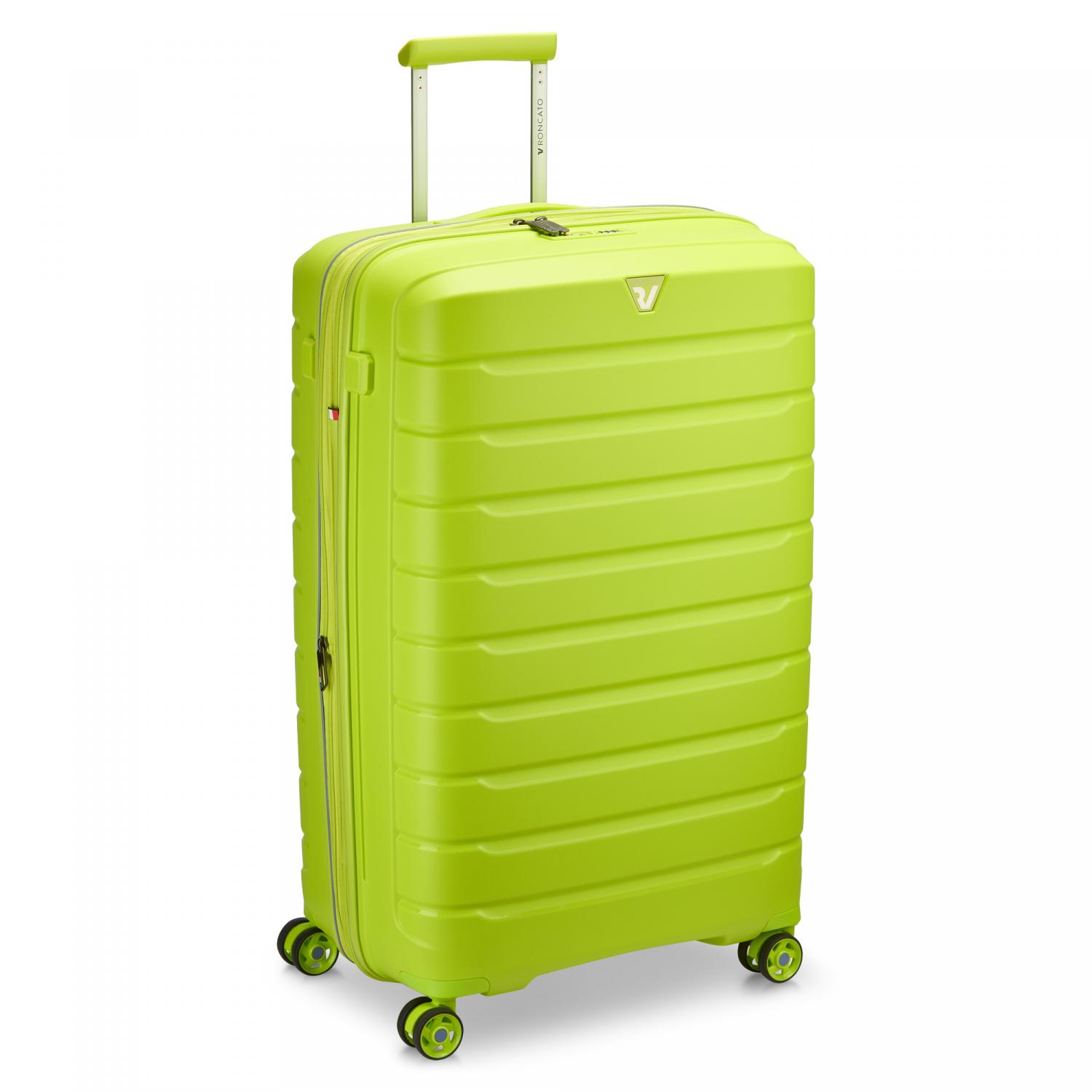 B-FLYING Grande valise 78 cm Extensible - Cyber Lime