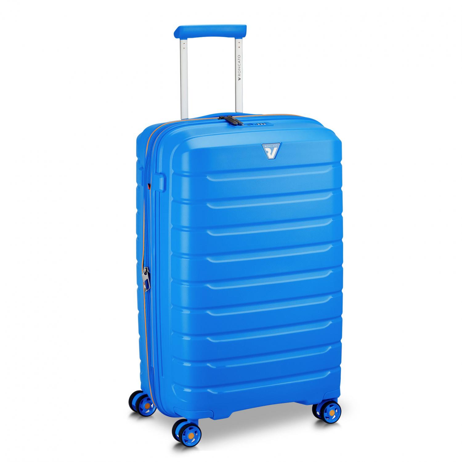 B-FLYING Trolley medio 68 cm Espandibile - Sky Blue