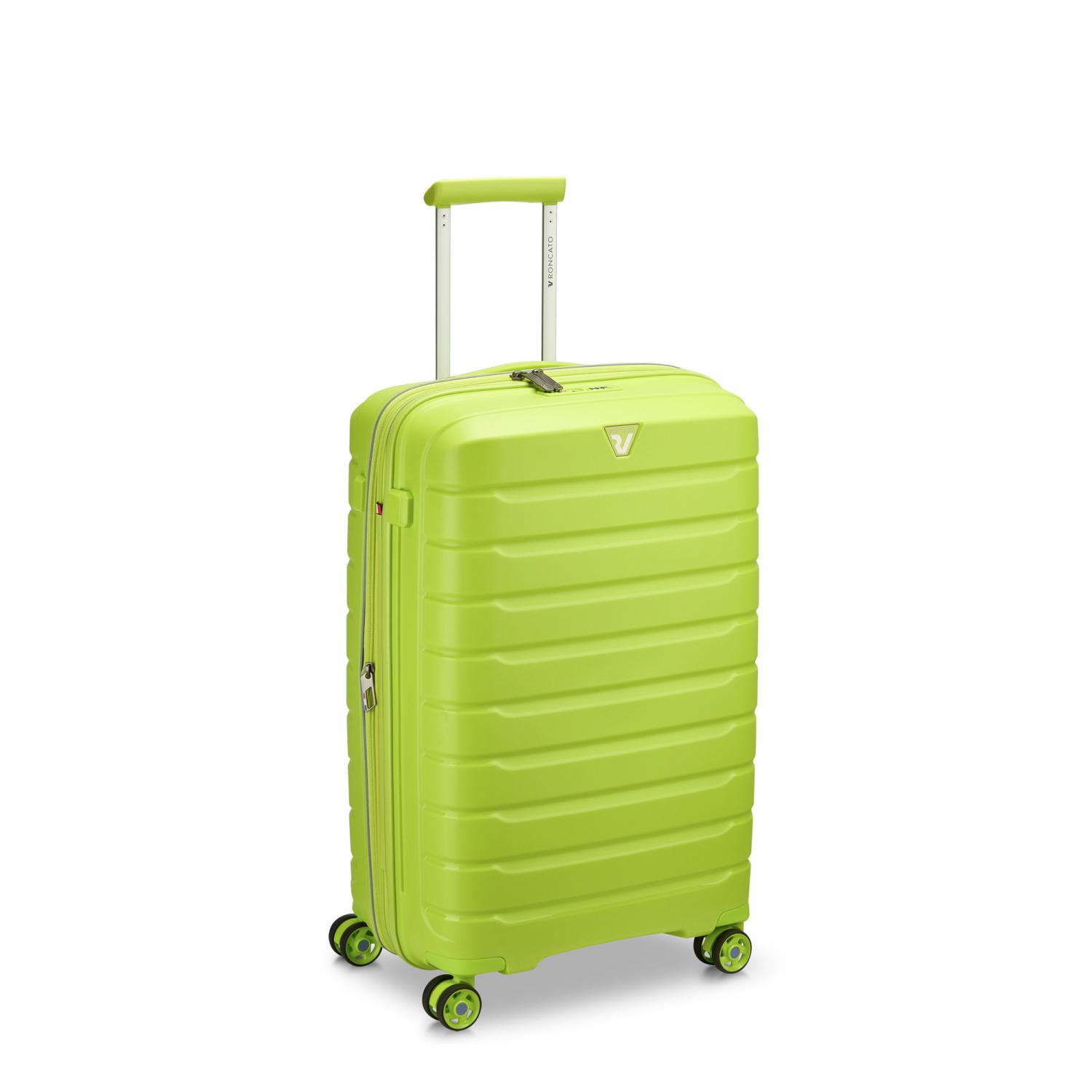 Roncato B-flying Trolley Medio 68 Cm Espandibile - Cyber Lime