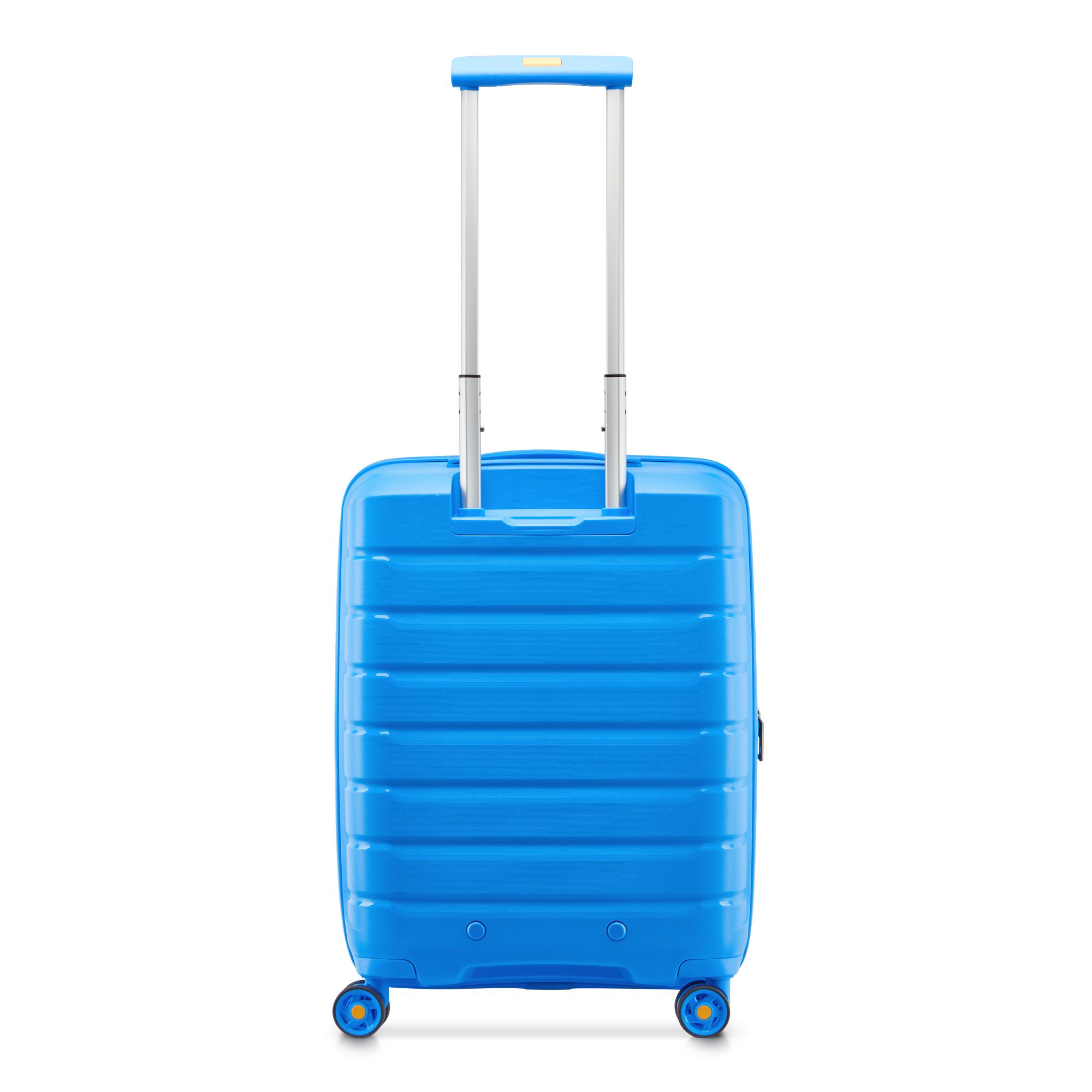 B-FLYING Valise cabine 55x40x20/25 cm Extensible - Bleu clair