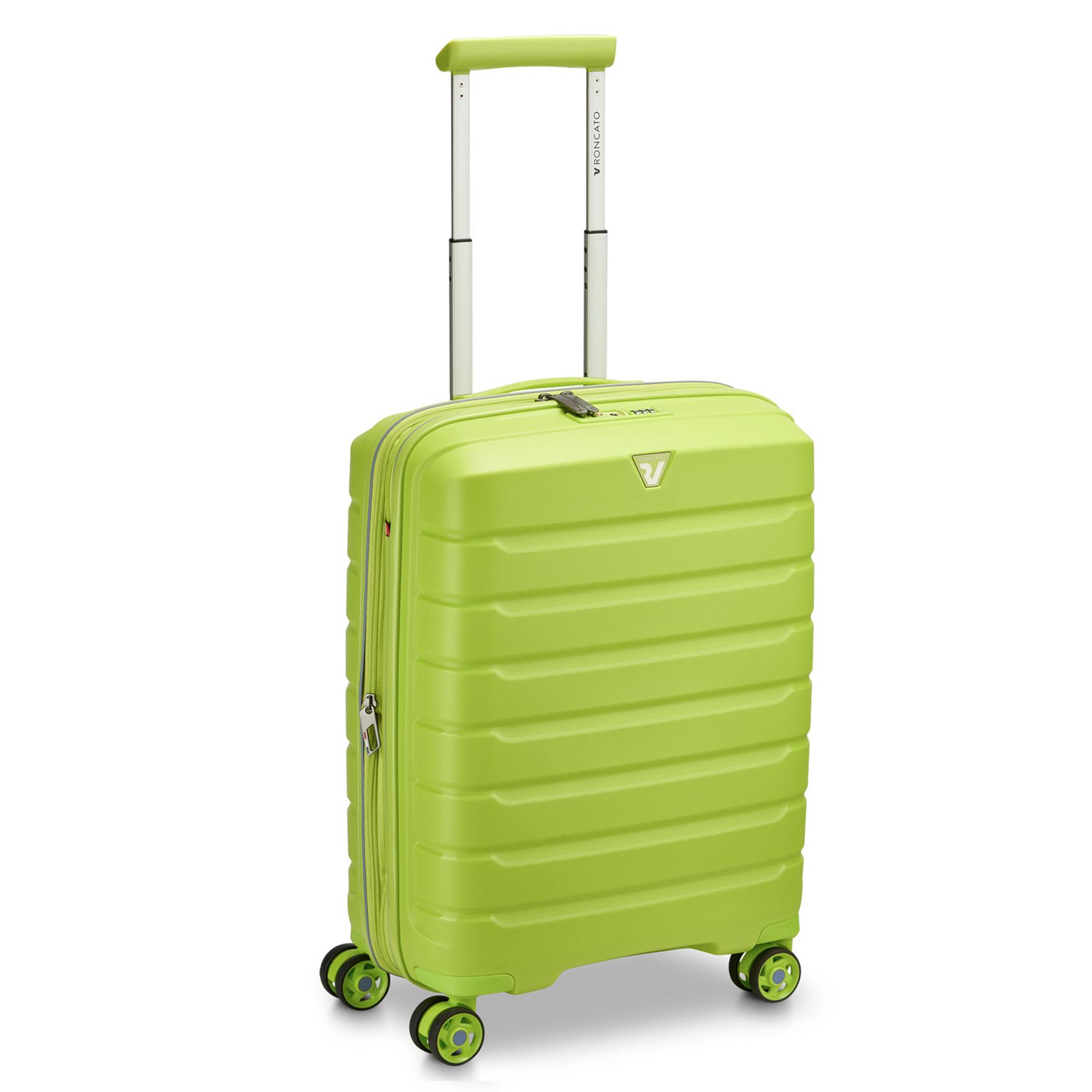 B-FLYING Valise cabine 55x40x20/25 cm Extensible - Cyber Lime