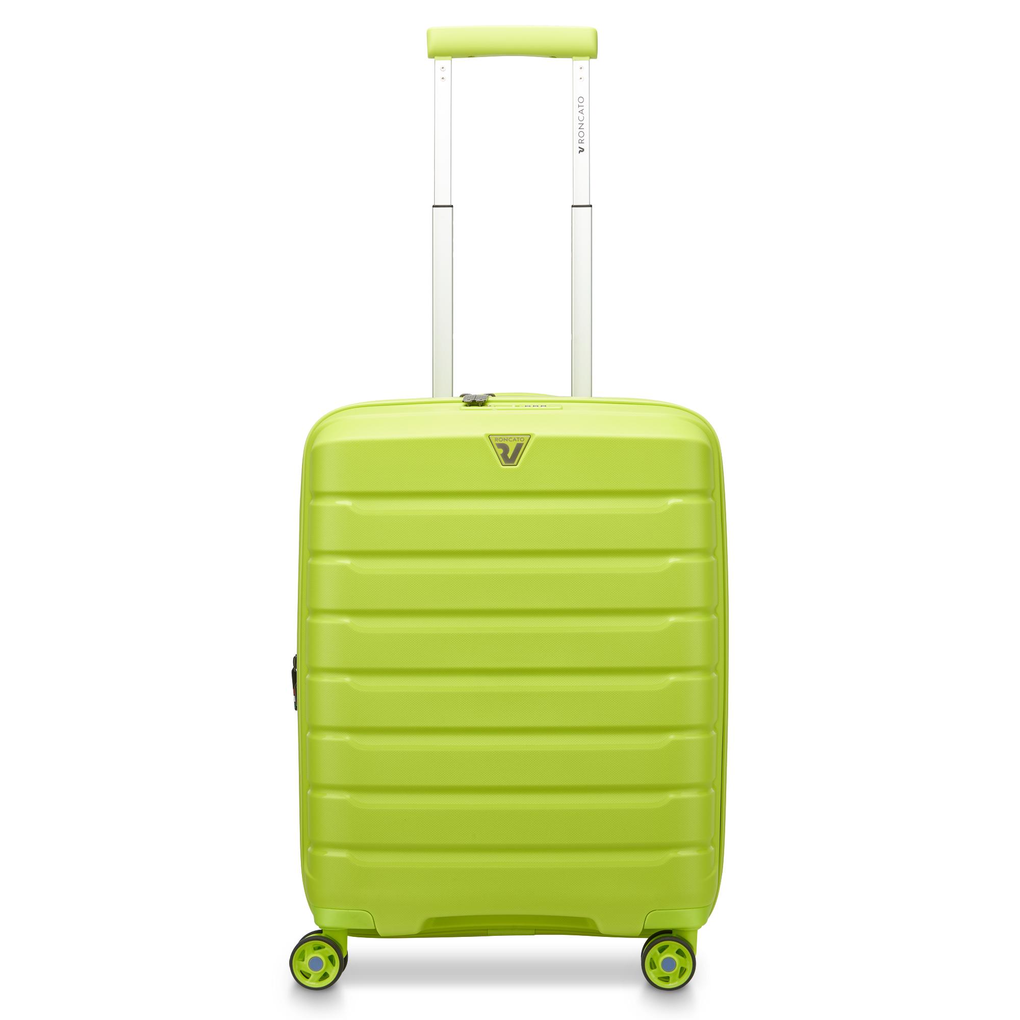 B-FLYING Valise cabine 55x40x20/25 cm Extensible - Cyber Lime