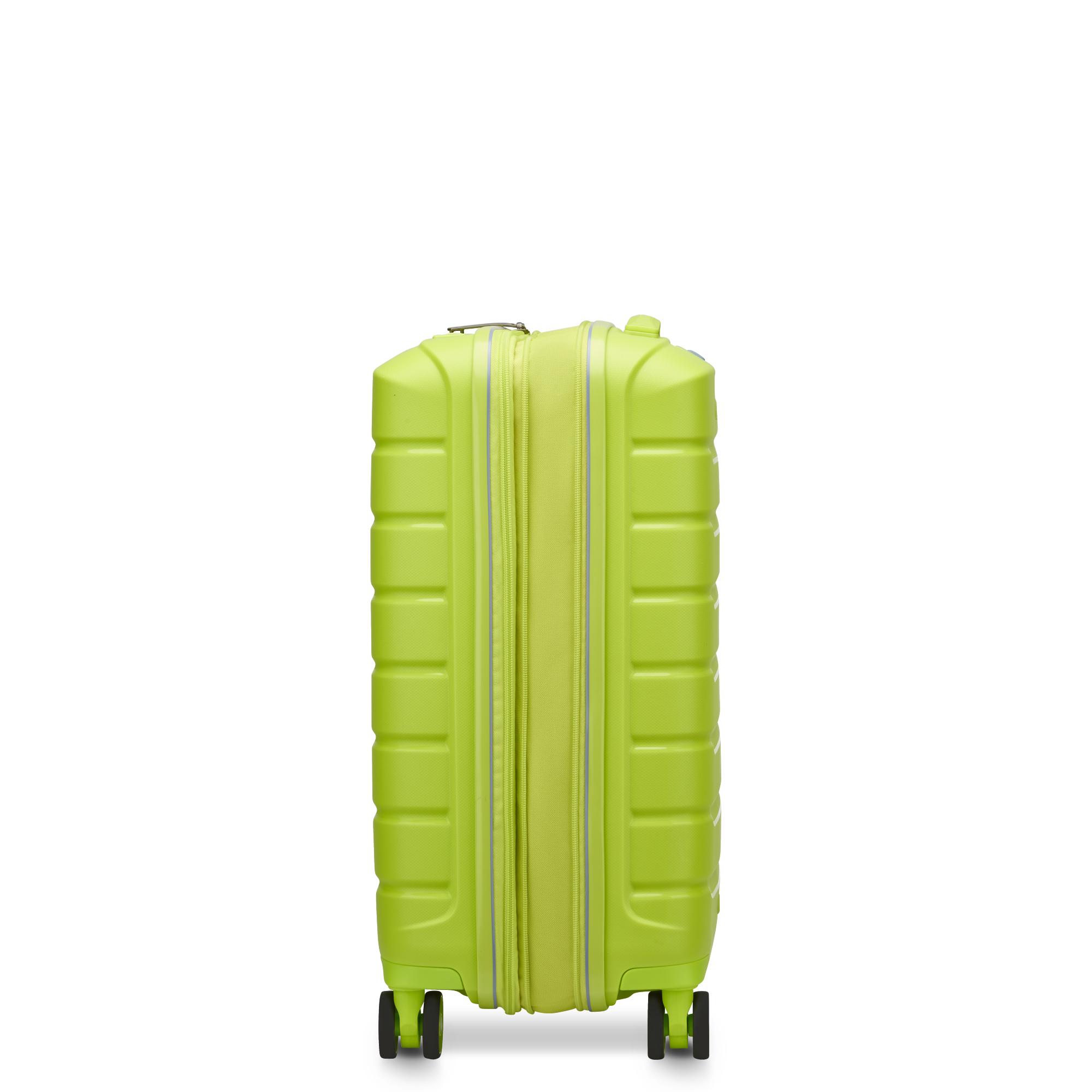 B-FLYING Valise cabine 55x40x20/25 cm Extensible - Cyber Lime