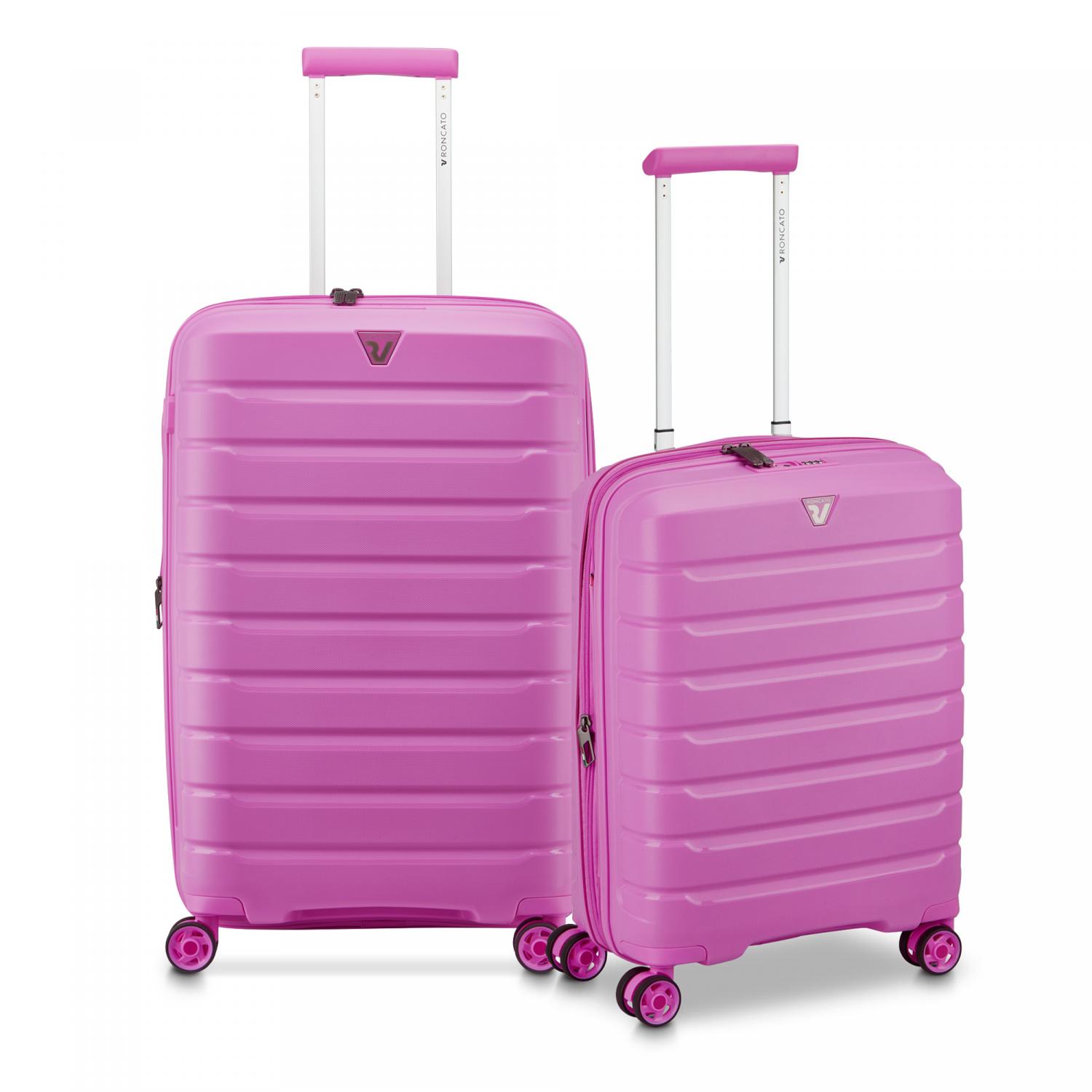 B-FLYING SET DE VALISES (Moyenne, Cabine) - Rose