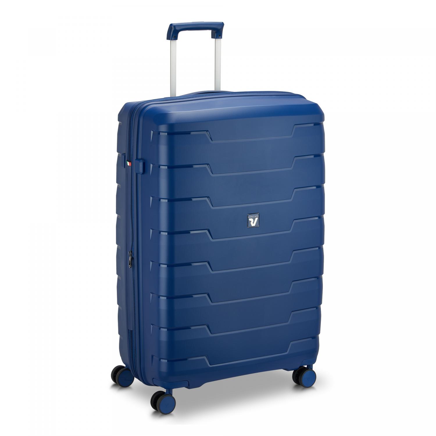 Roncato Skyline 2.0 Trolley Grande 79 Cm Espandibile - Blu Notte