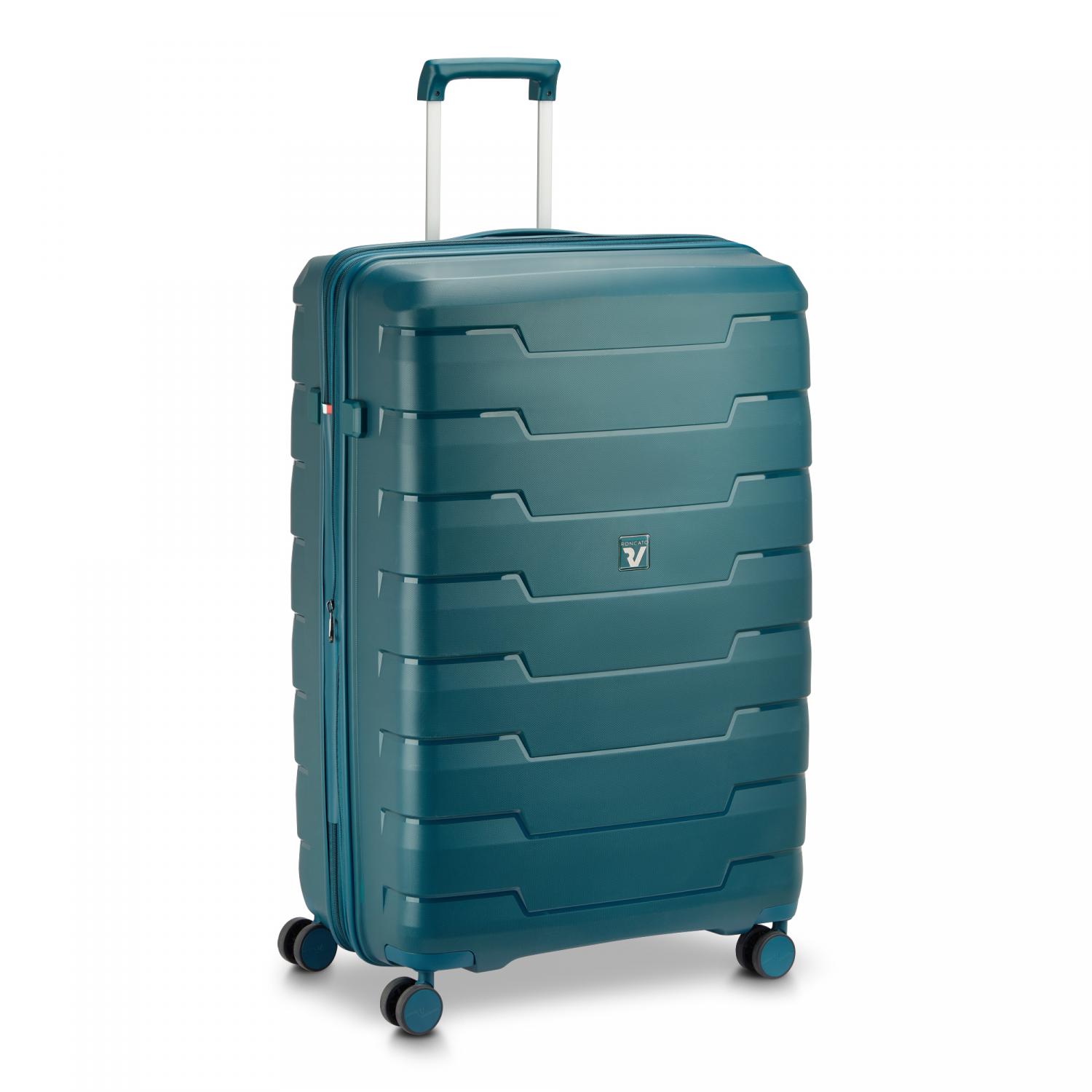 Roncato Skyline 2.0 Trolley Grande 79 Cm Espandibile - Verde Bottiglia