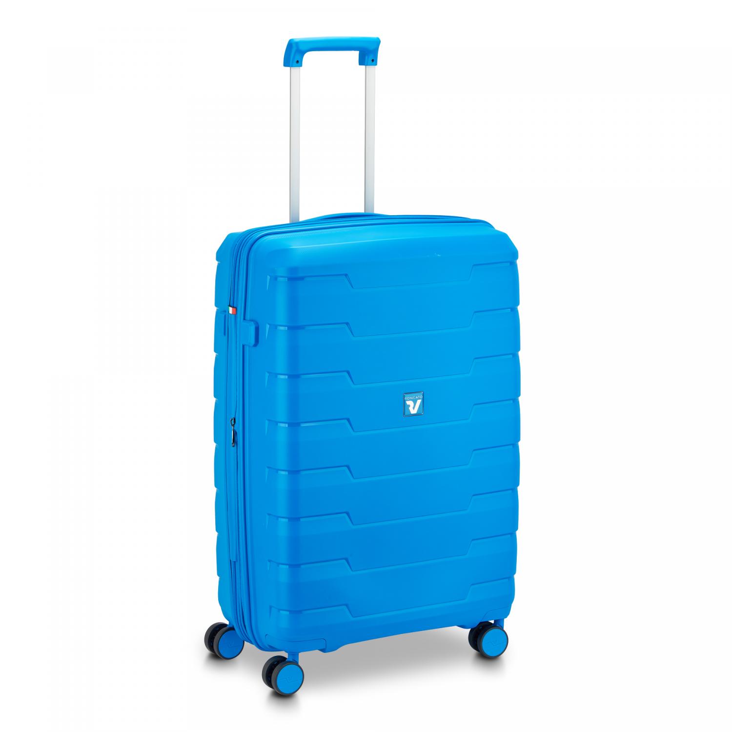 Roncato Skyline 2.0 Trolley Medio 70 Cm Espandibile - Bluette