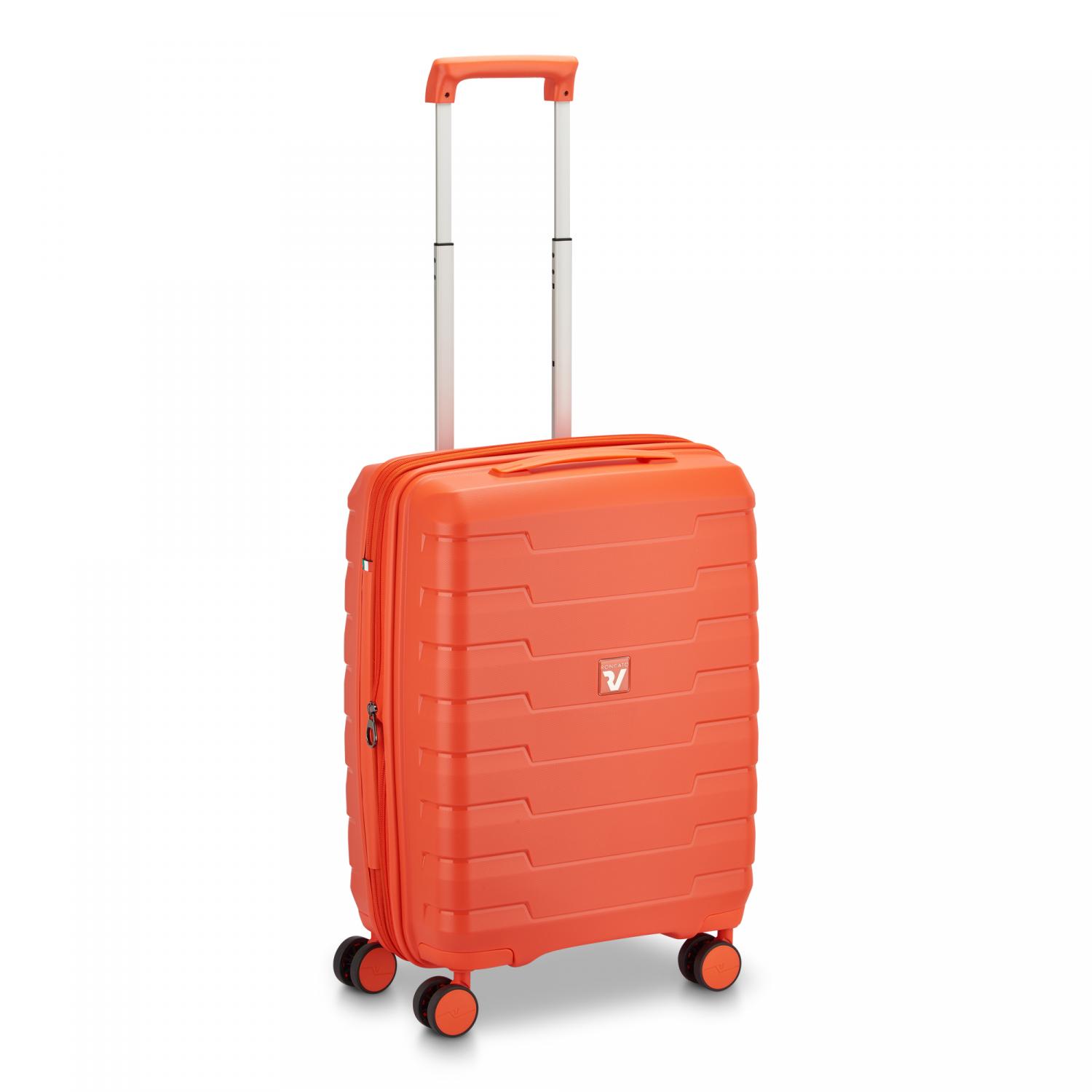 Roncato Skyline 2.0 Trolley Bagaglio A Mano 55x40x20/25 Cm Espandibile - Arancio