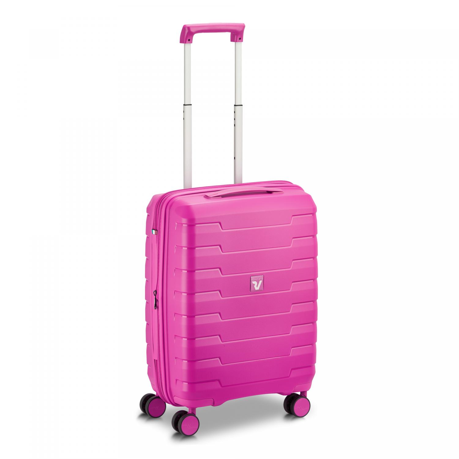 Roncato Skyline 2.0 Trolley Bagaglio A Mano 55x40x20/25 Cm Espandibile - Fucsia