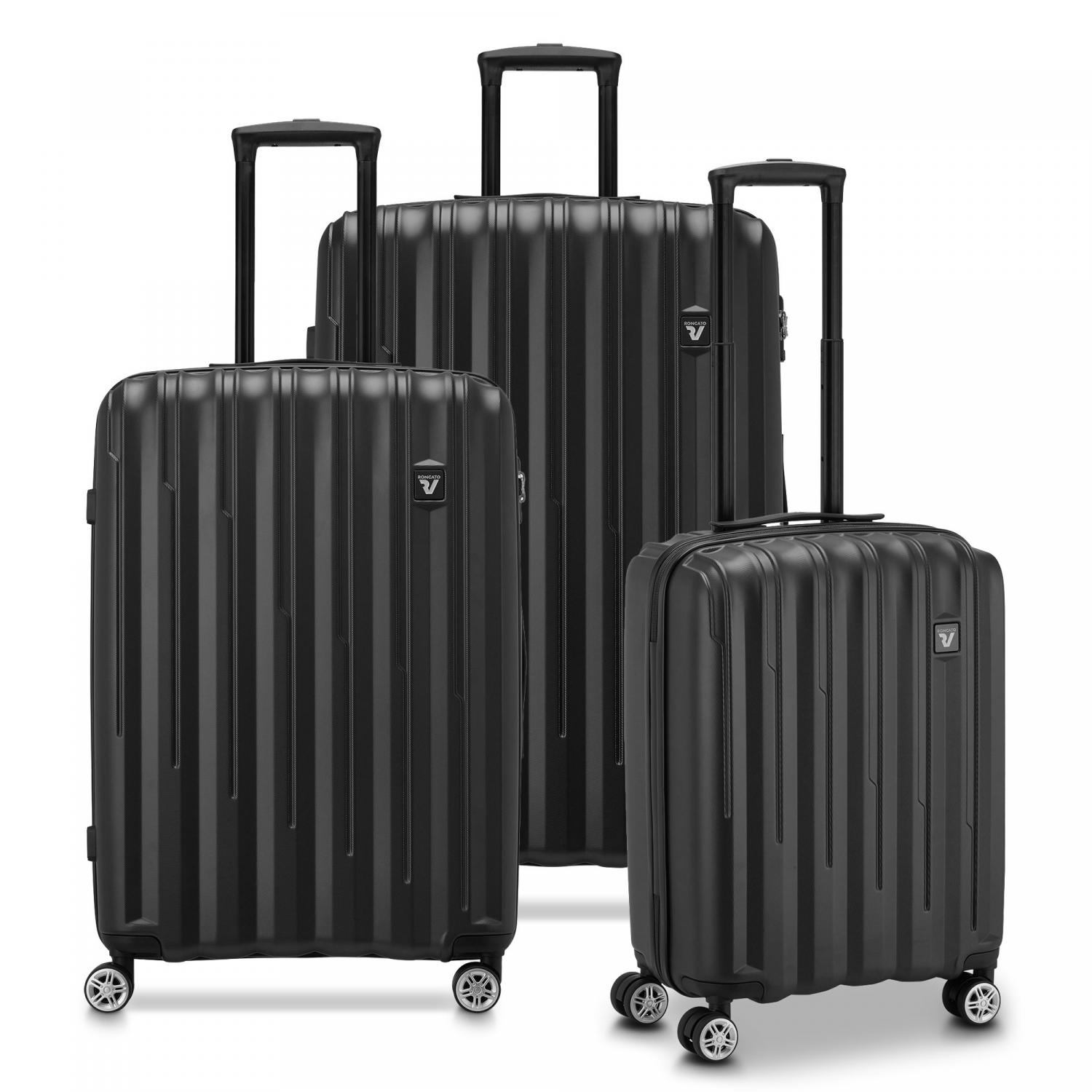 ELEMENT 2.0 SET VALIGIE (Grande, Medio, Cabina) - Nero