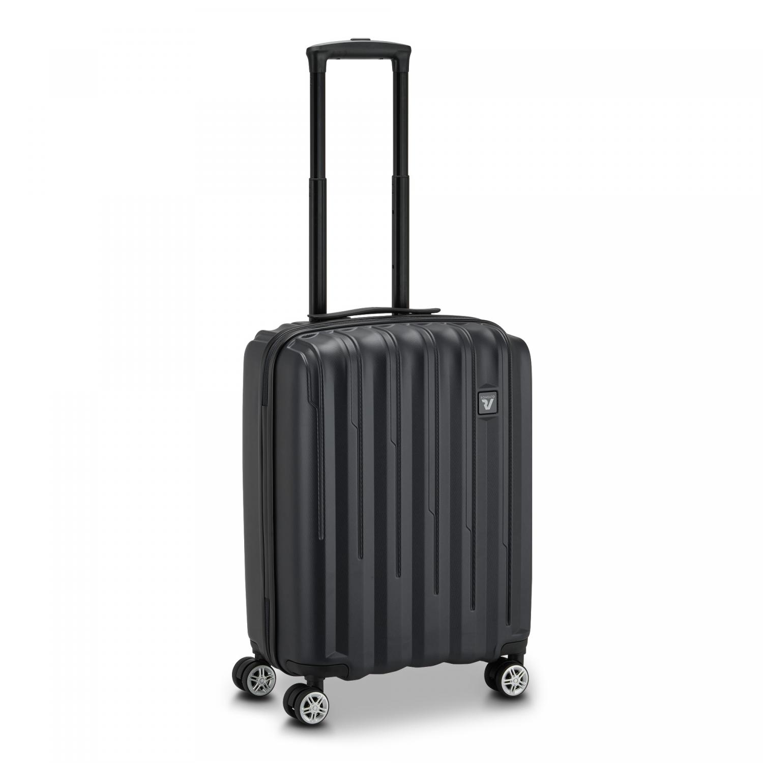 Roncato Element 2.0 Trolley Bagaglio A Mano 55x40x20 Cm - Nero