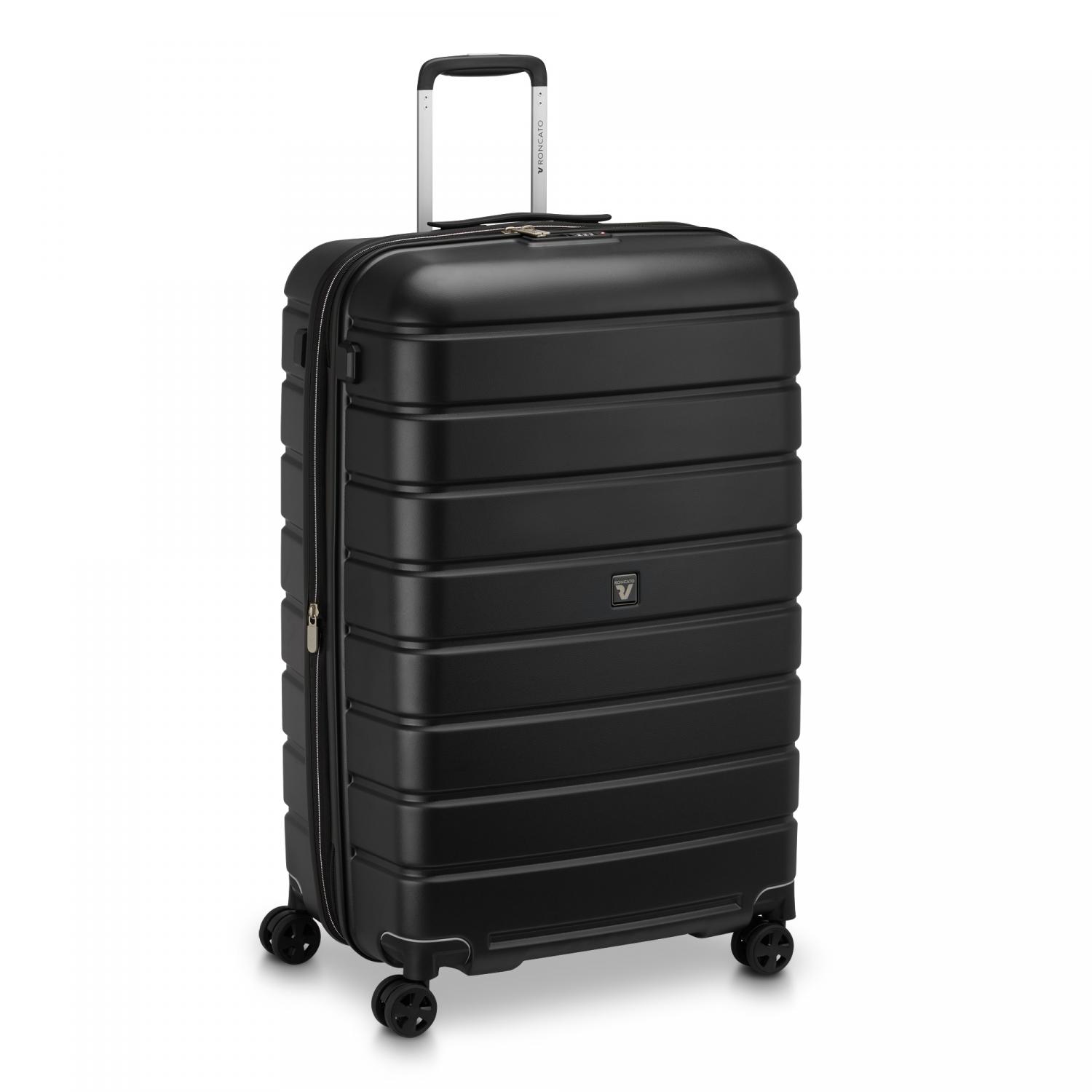 Roncato Relife Trolley Grande 78 Cm Espandibile - Nero