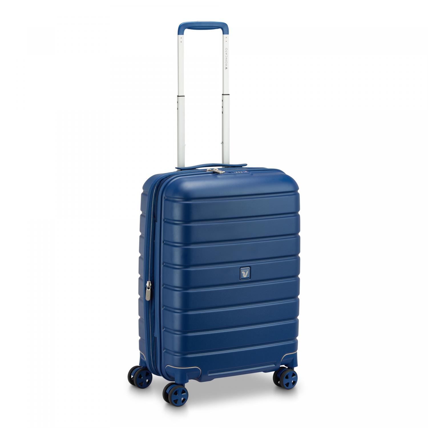 Trolley Bagaglio A Mano Relife 60x40x20/25 Blu Notte RV Roncato