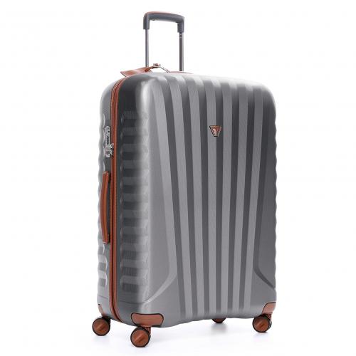 Large Spinner E-lite Cm. 80.5x53x28 Cognac/titanium | RV Roncato IE