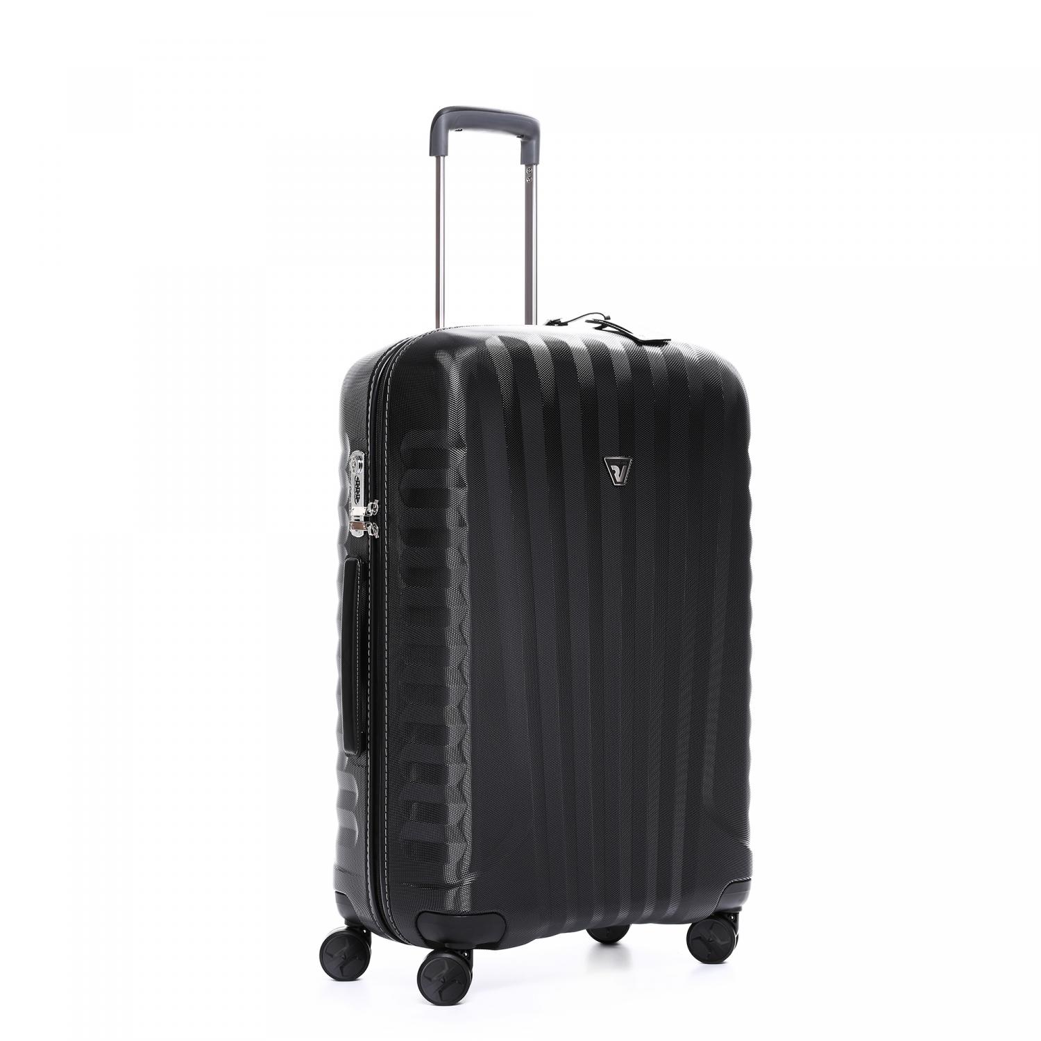 Roncato E-lite Trolley Medio 72 Cm - Nero/nero