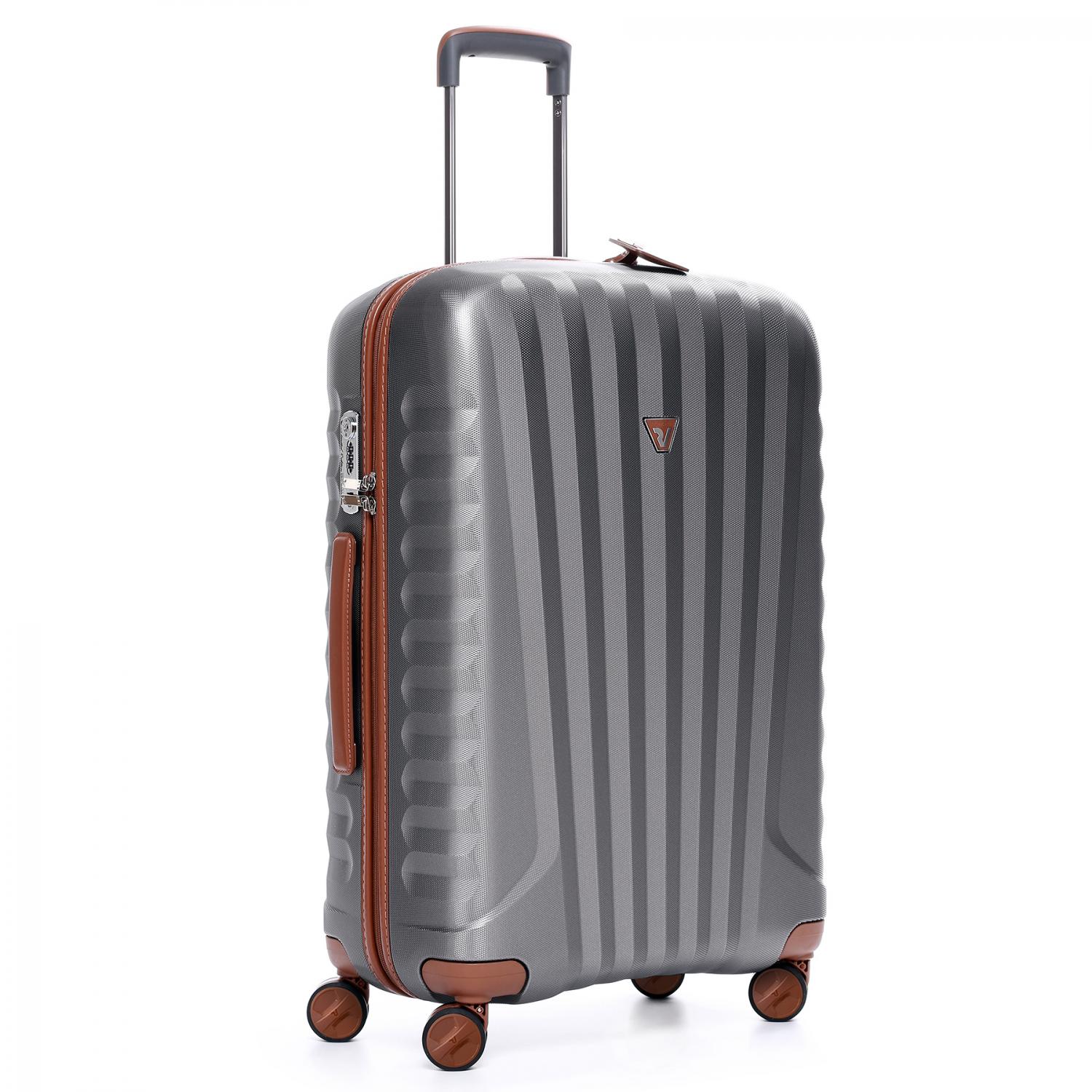 E-LITE Valise moyenne 72 cm - Cognac/Titanium