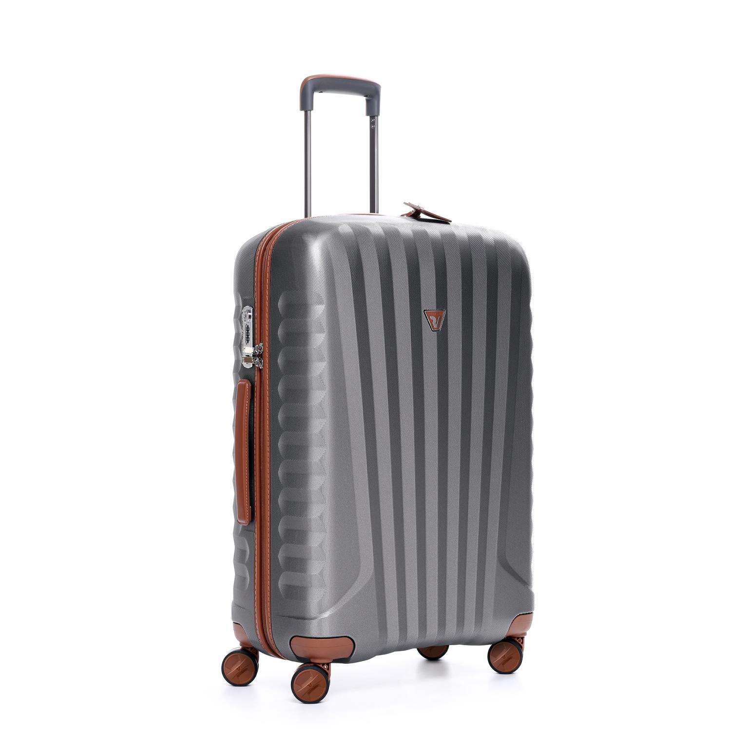 Roncato E-lite Trolley Medio 72 Cm - Cognac/titanio