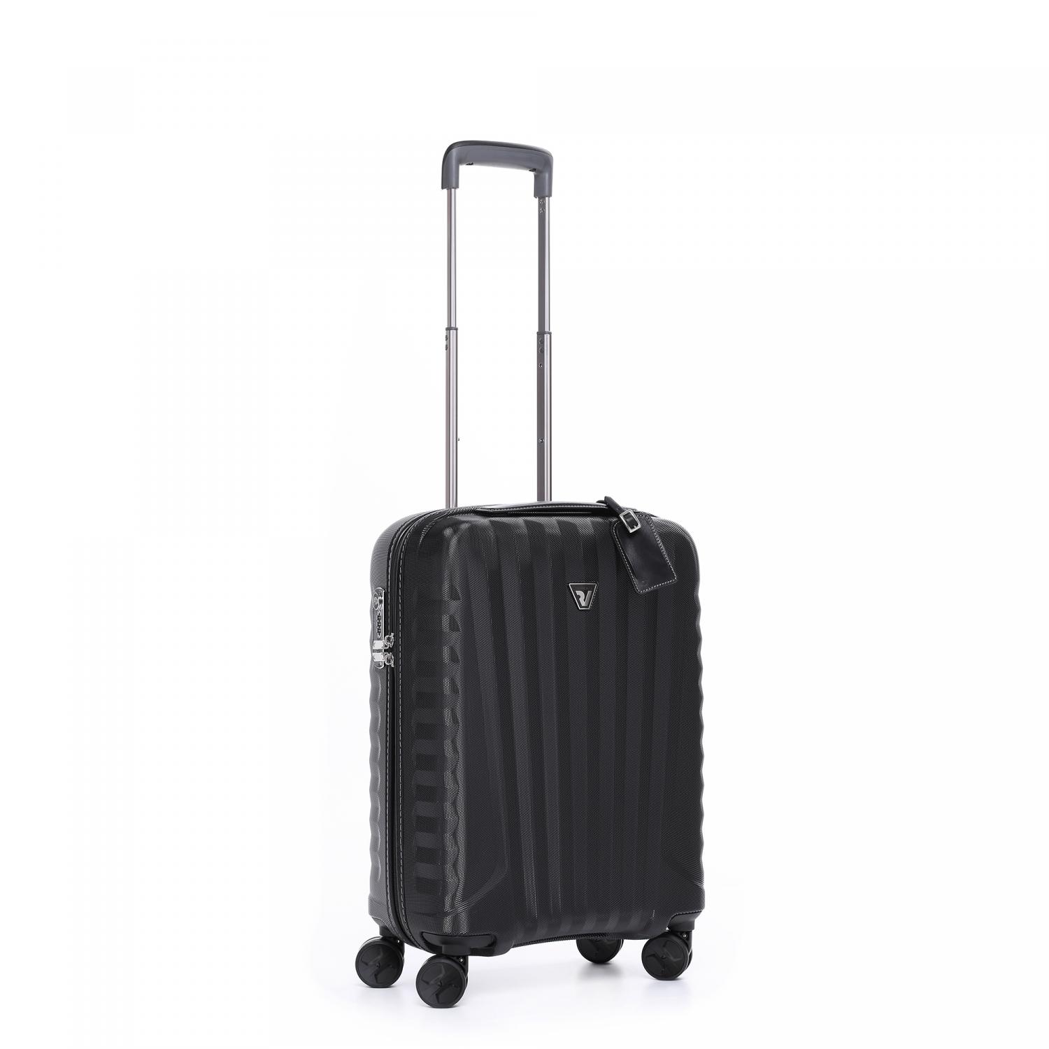 Roncato E-lite Trolley Bagaglio A Mano 55x40x20 Cm - Nero/nero