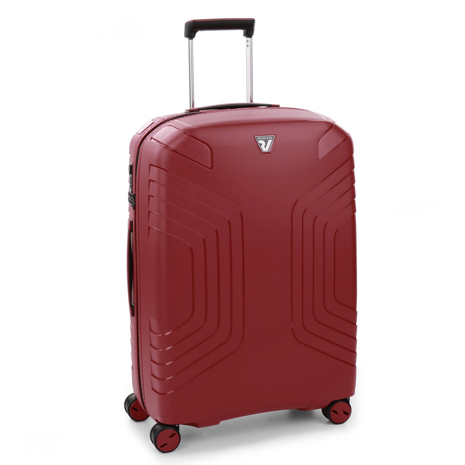 YPSILON 4.0 Trolley medio 69 cm Espandibile - Burgundy