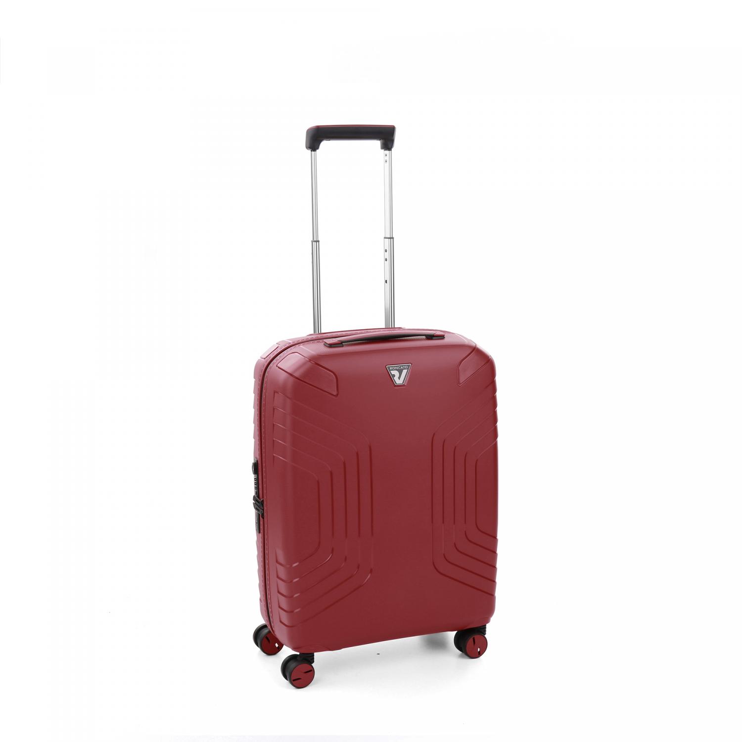 Roncato Ypsilon 4.0 Trolley Bagaglio A Mano 55x40x20/25 Cm Espandibile - Burgundy