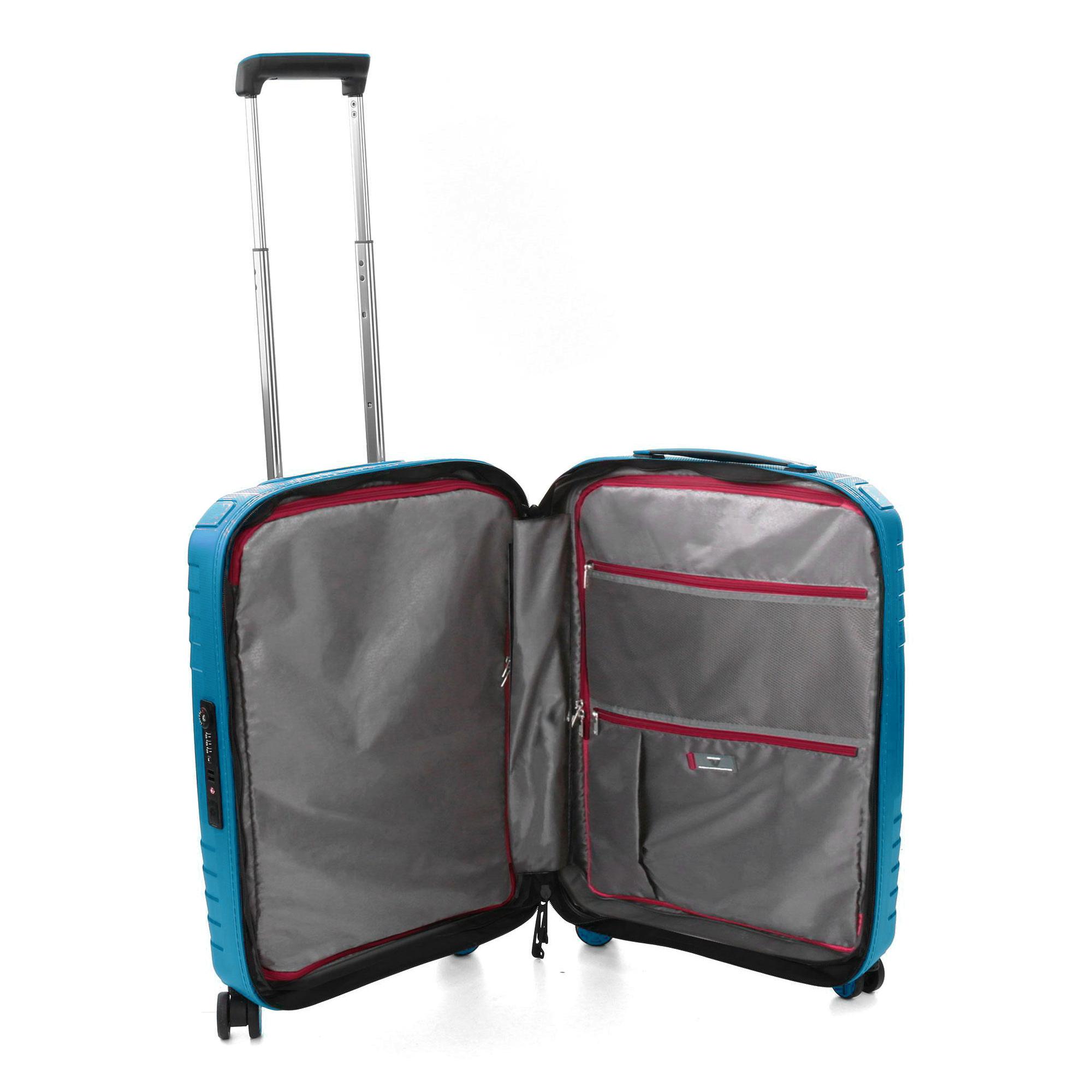 YPSILON 4.0 Trolley bagaglio a mano 55x40x20/25 cm Espandibile - Denim