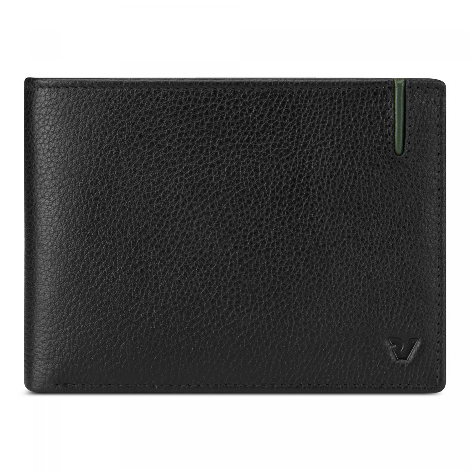 Roncato Liverpool Portafoglio Uomo 9.5x12.5x2 Cm - Nero
