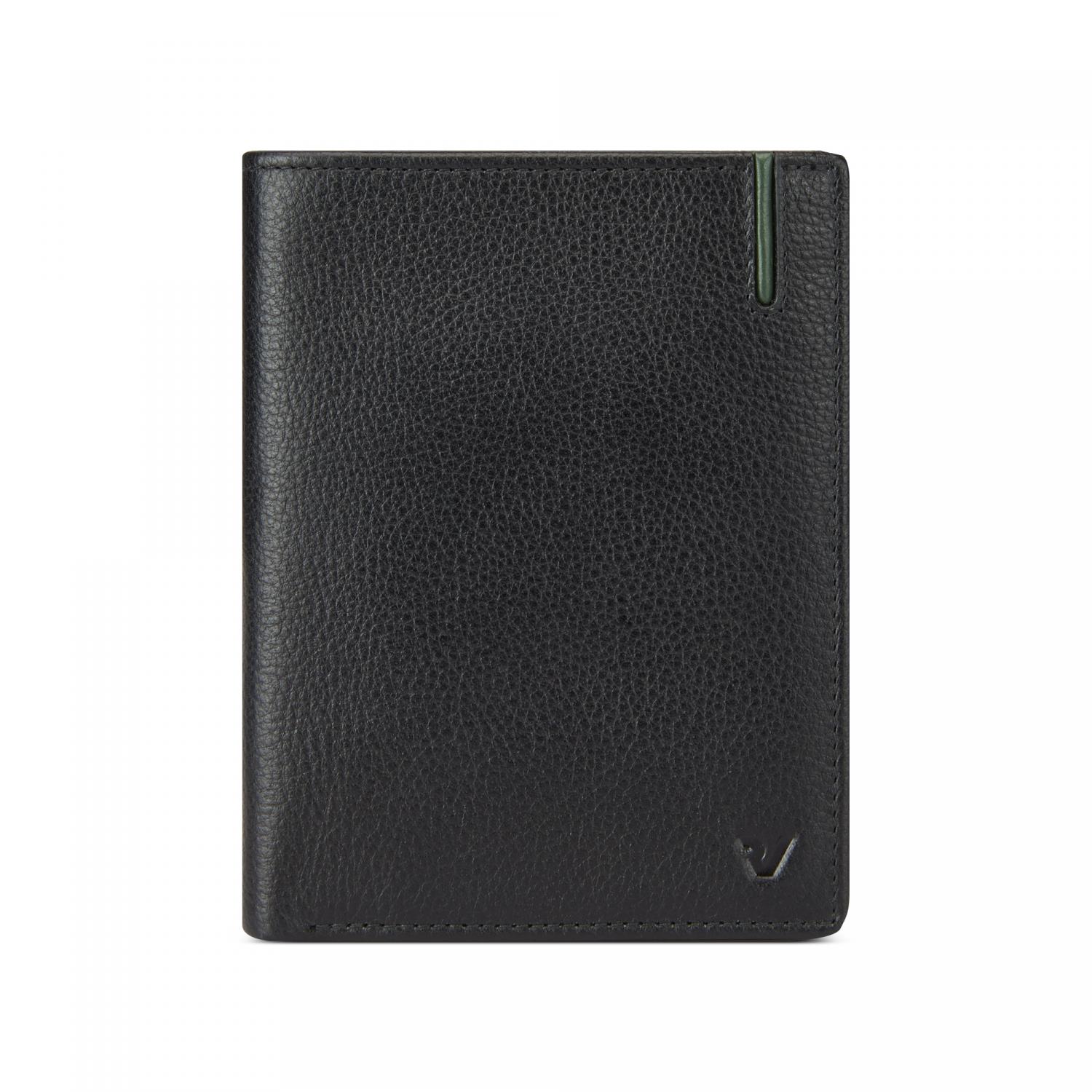 LIVERPOOL Men's wallet 12,5x9,5x1,5 cm - Black
