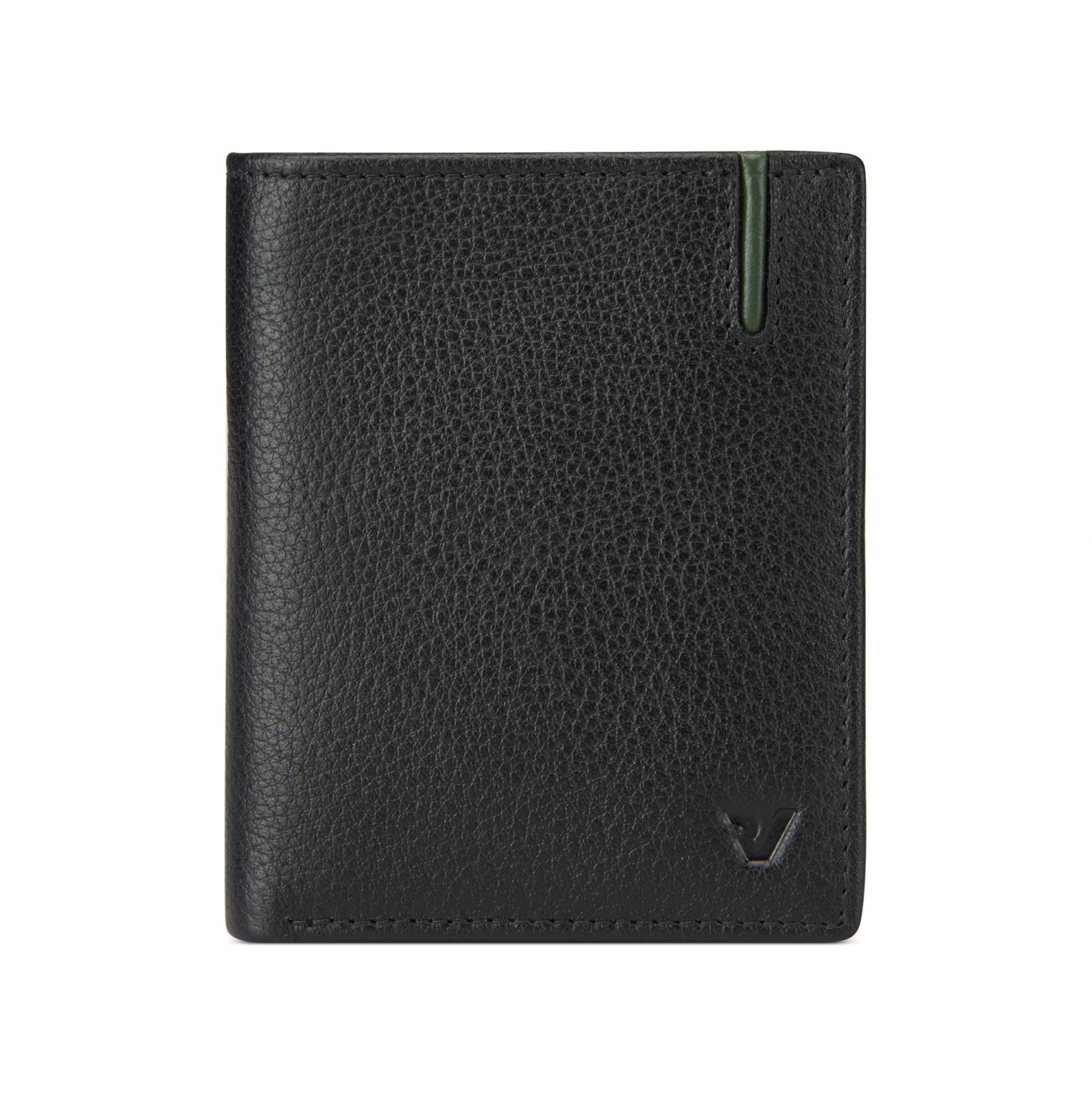 Roncato Liverpool Porta Carte Di Credito 10x8x1 Cm - Nero